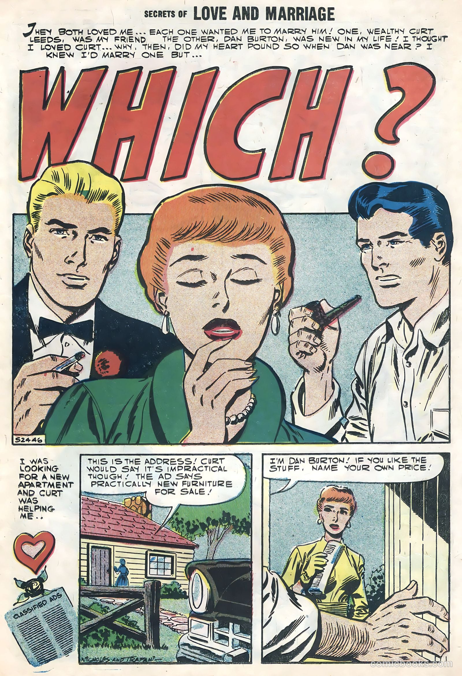 Secrets of Love and Marriage #6 (1957) — page 23 of 36