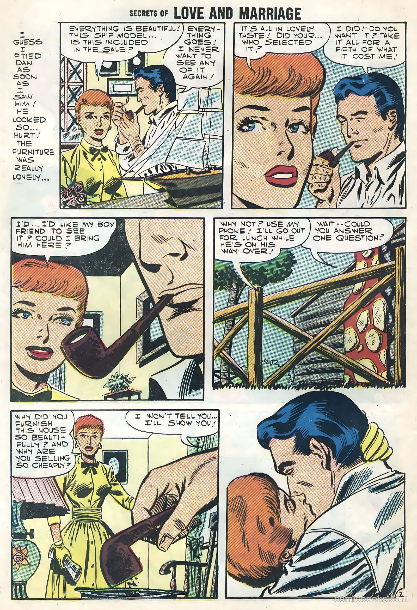 Secrets of Love and Marriage #6 (1957) — page 24 of 36