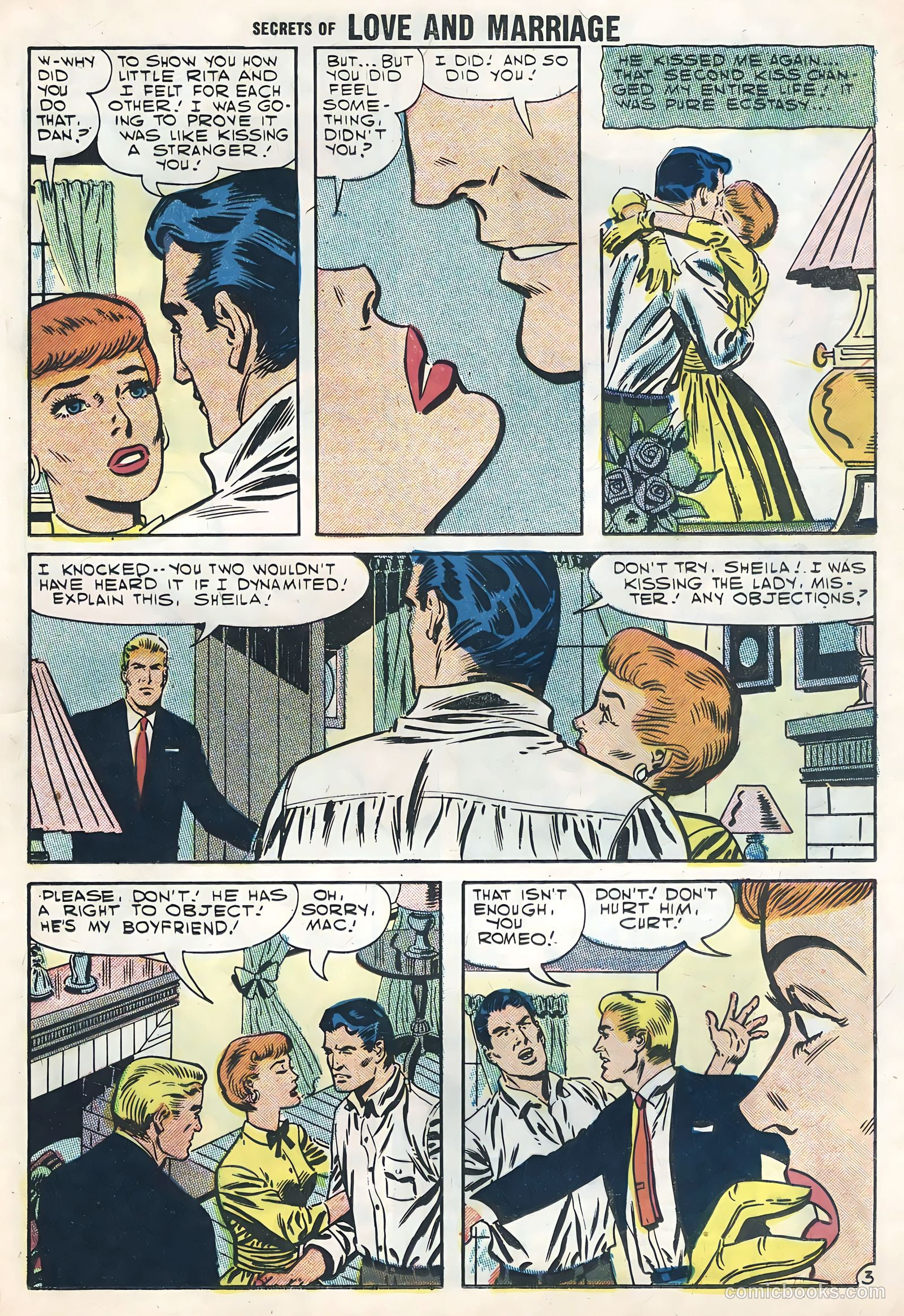 Secrets of Love and Marriage #6 (1957) — page 25 of 36
