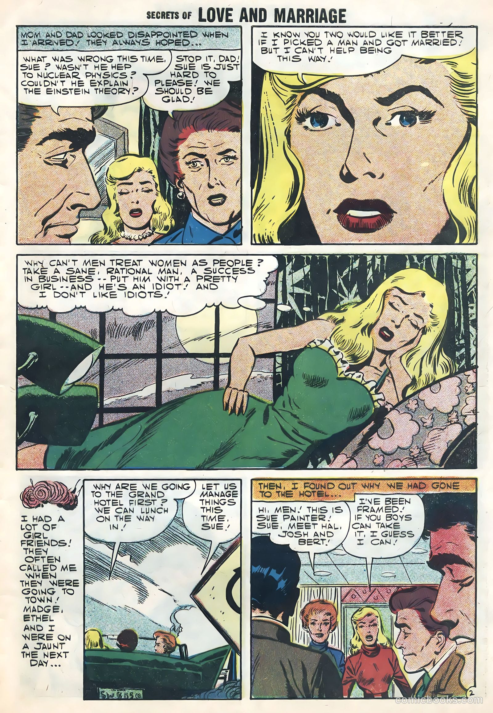 Secrets of Love and Marriage #6 (1957) — page 29 of 36