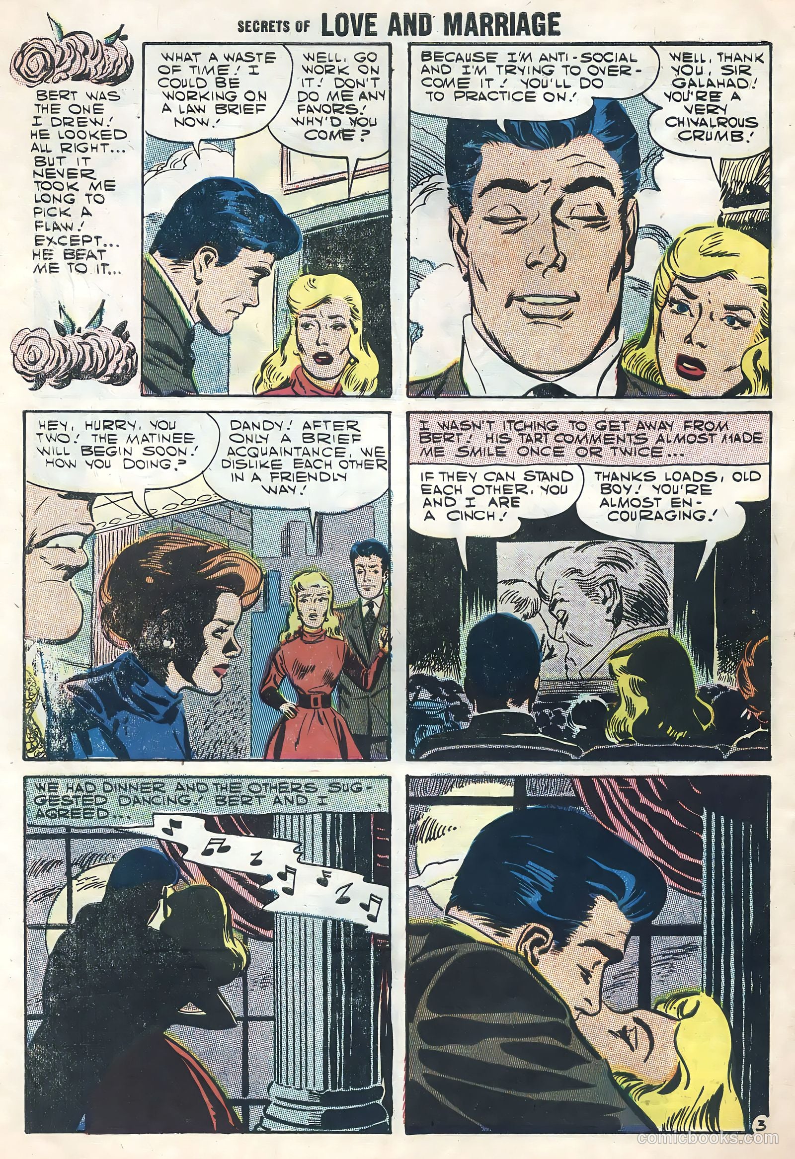 Secrets of Love and Marriage #6 (1957) — page 30 of 36