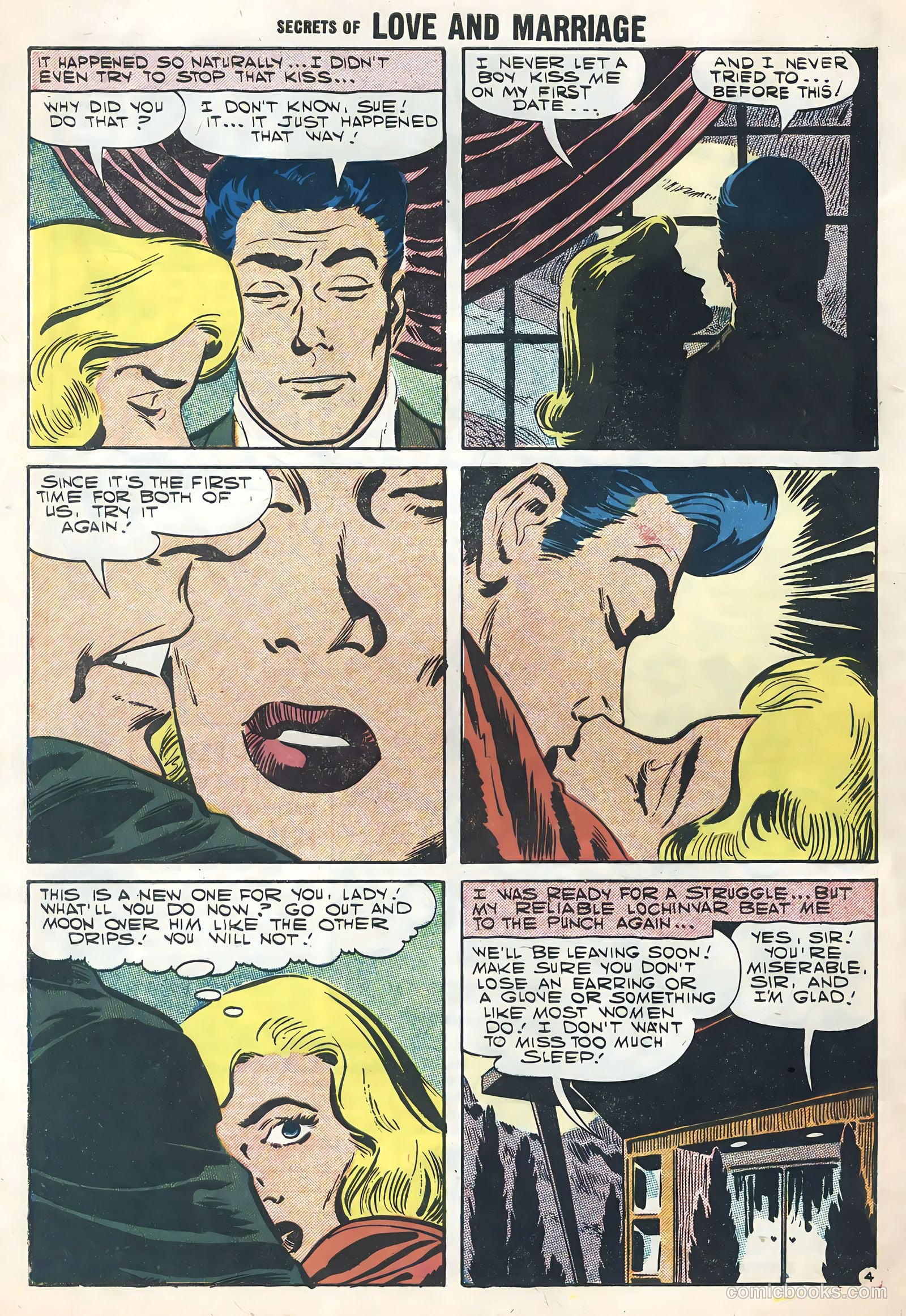 Secrets of Love and Marriage #6 (1957) — page 32 of 36