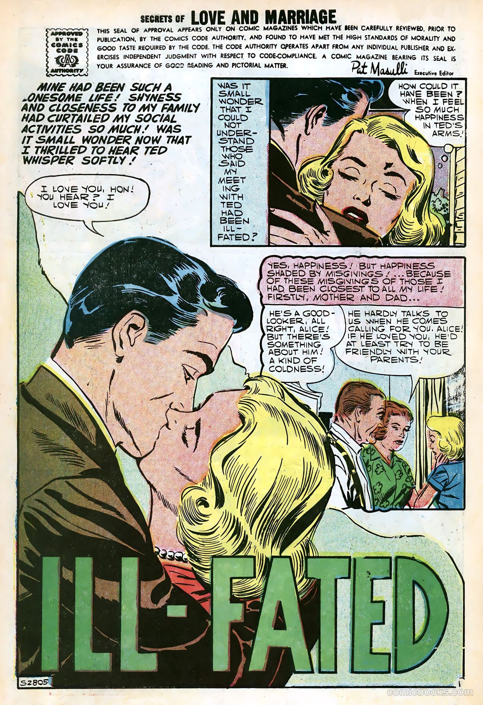 Secrets of Love and Marriage #7 (1958) — page 3 of 68