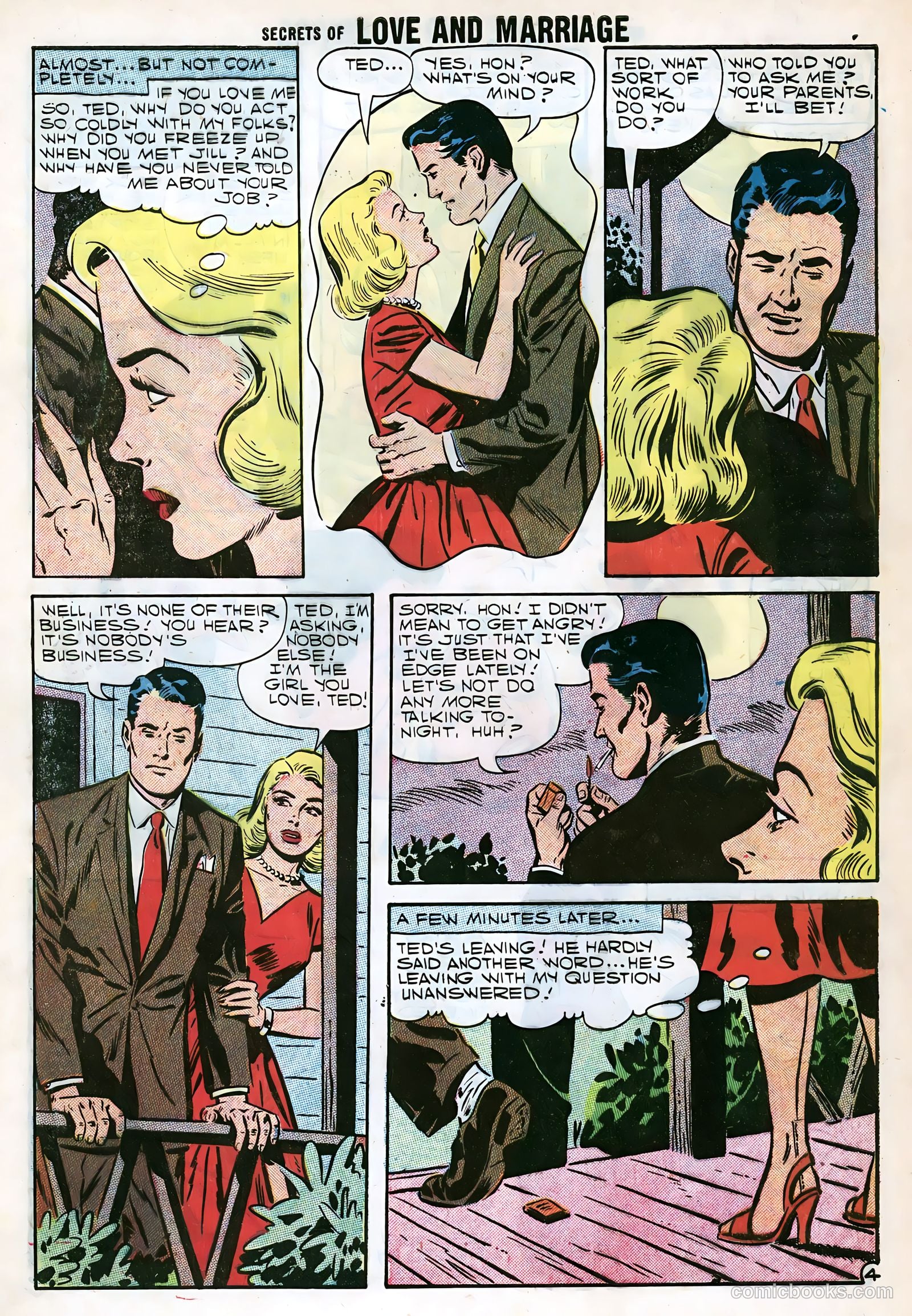 Secrets of Love and Marriage #7 (1958) — page 6 of 68