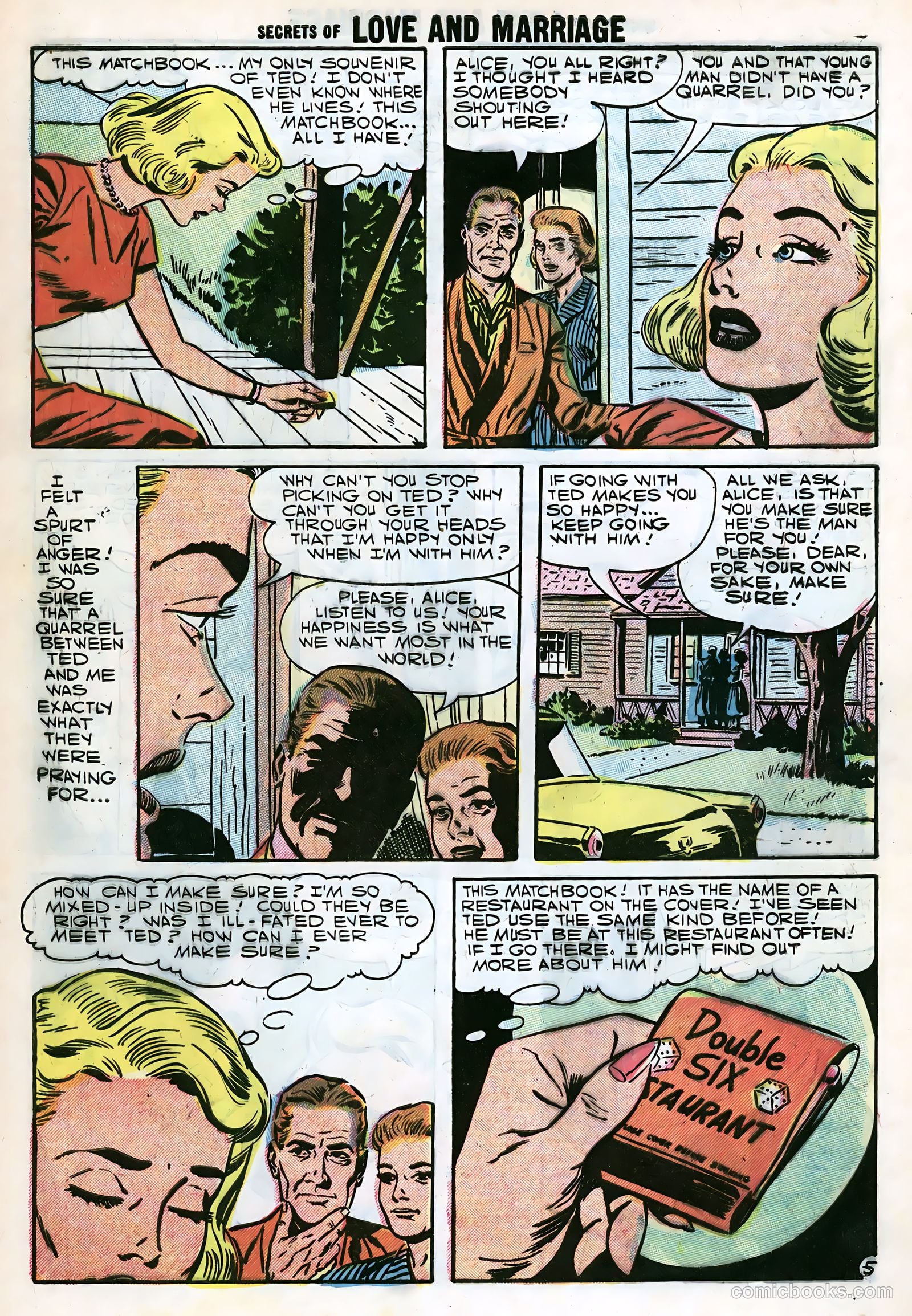 Secrets of Love and Marriage #7 (1958) — page 7 of 68