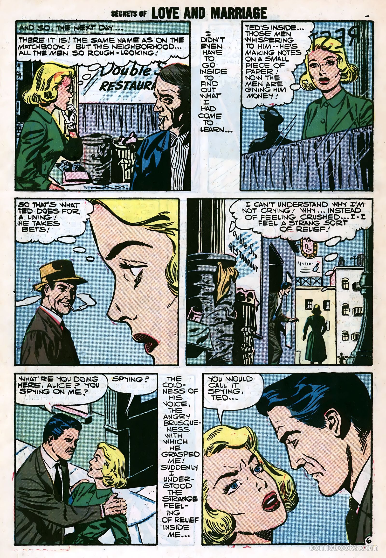 Secrets of Love and Marriage #7 (1958) — page 8 of 68