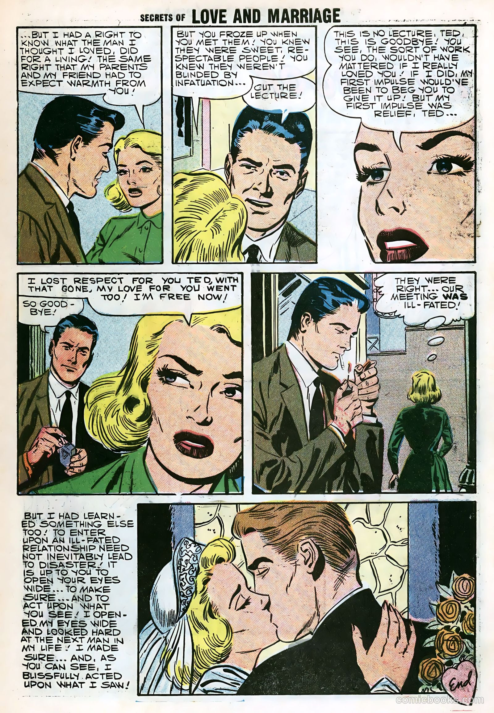 Secrets of Love and Marriage #7 (1958) — page 9 of 68