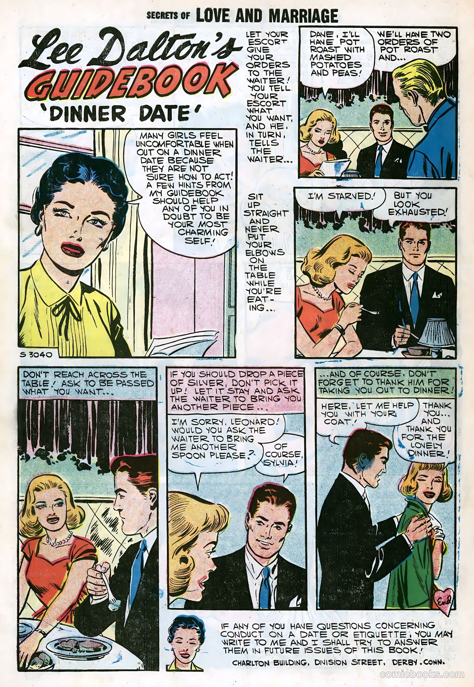 Secrets of Love and Marriage #7 (1958) — page 10 of 68