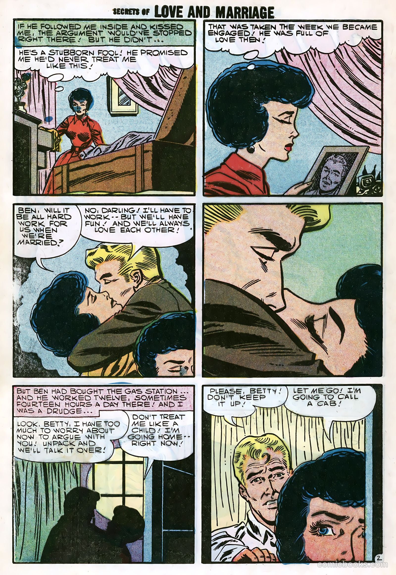 Secrets of Love and Marriage #7 (1958) — page 12 of 68