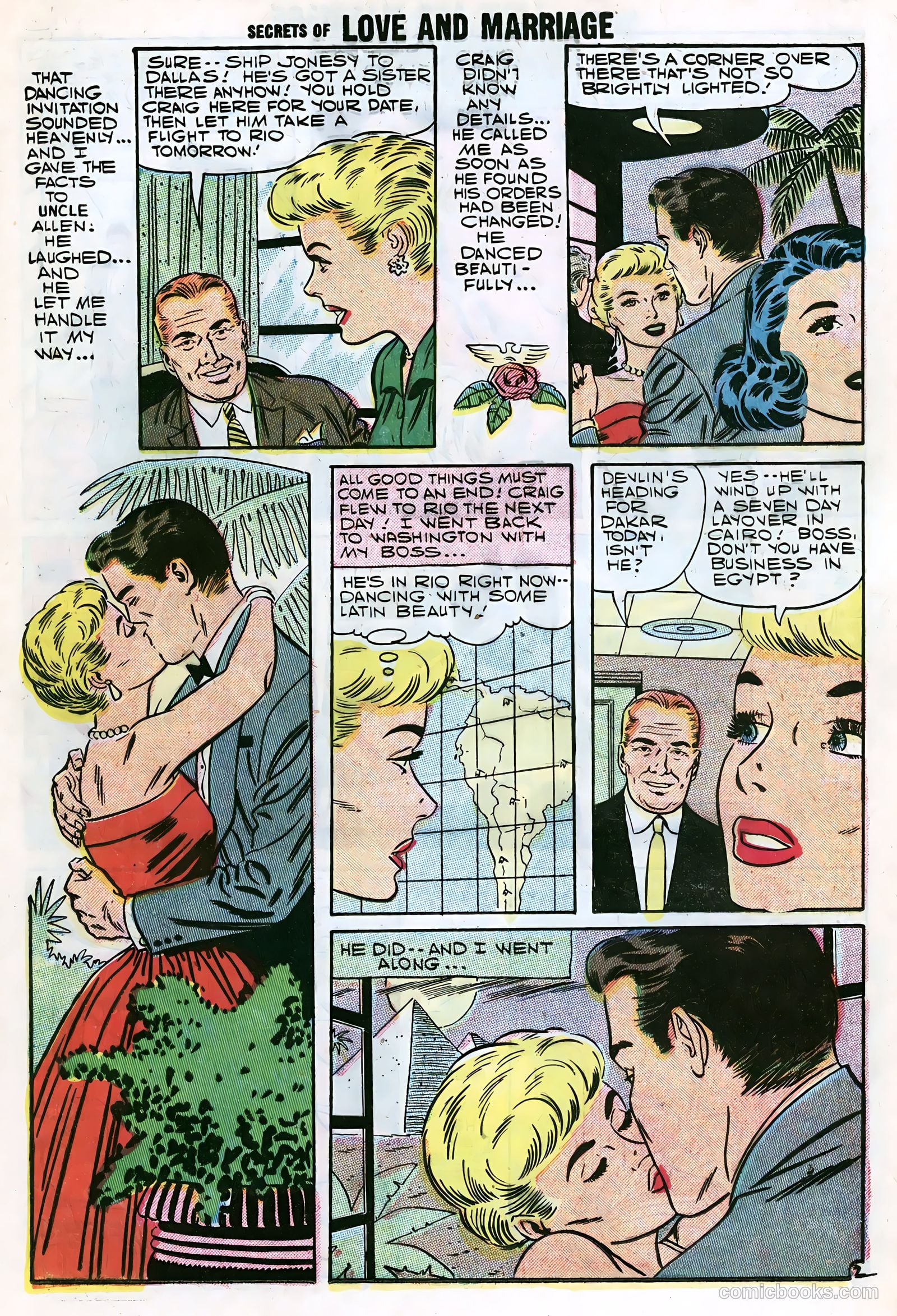 Secrets of Love and Marriage #7 (1958) — page 23 of 68
