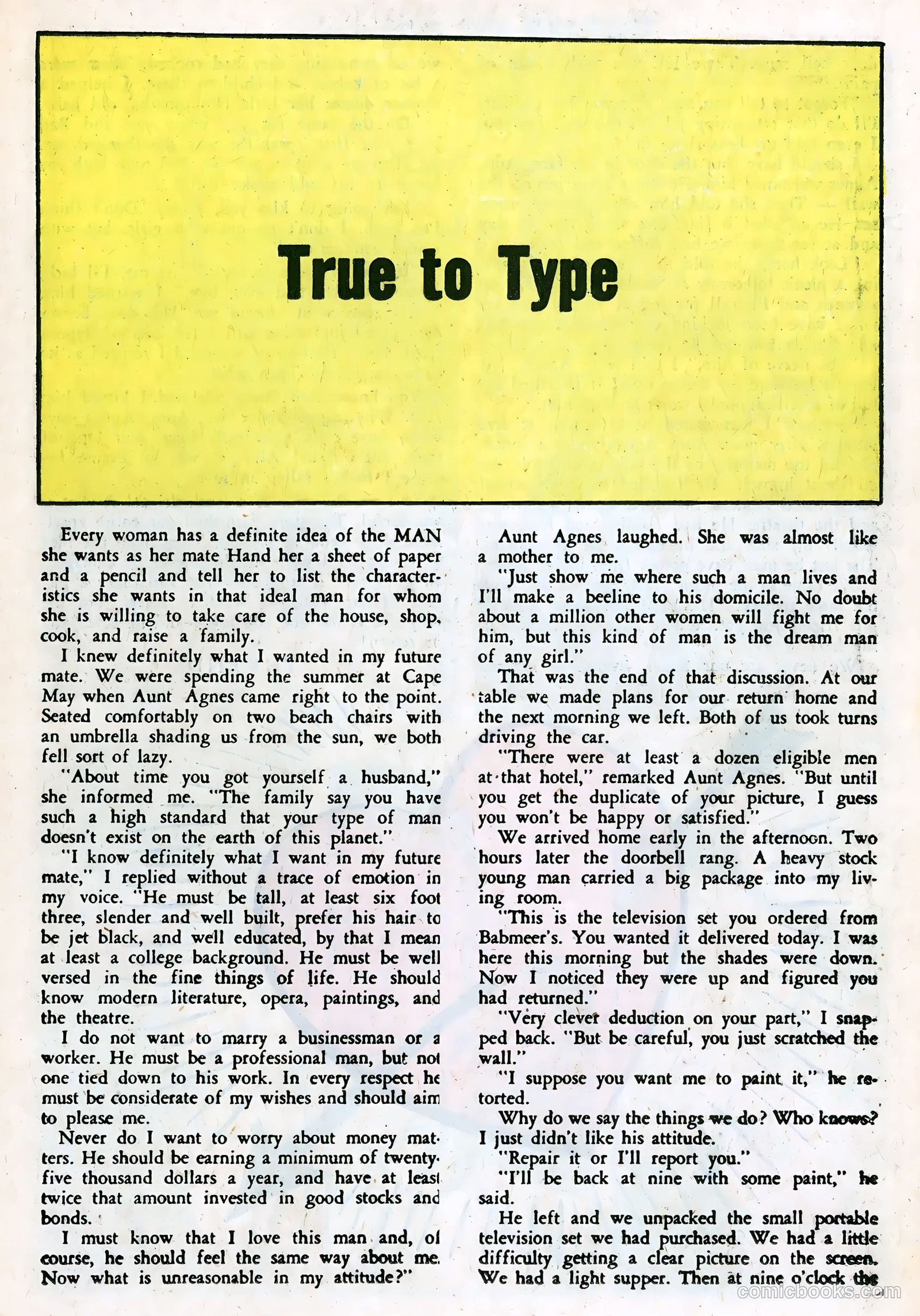 Secrets of Love and Marriage #7 (1958) — page 27 of 68