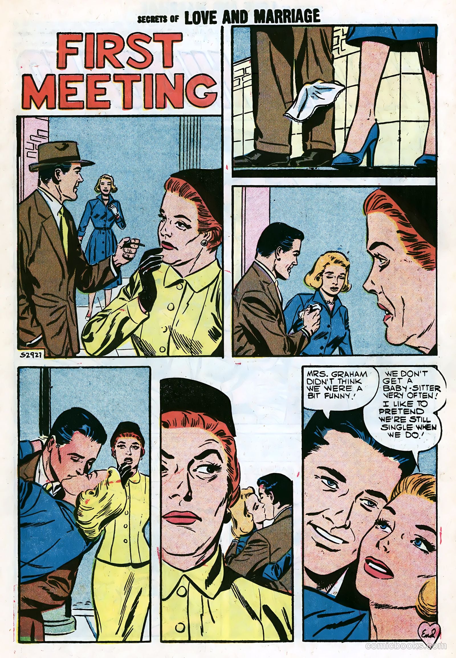 Secrets of Love and Marriage #7 (1958) — page 29 of 68