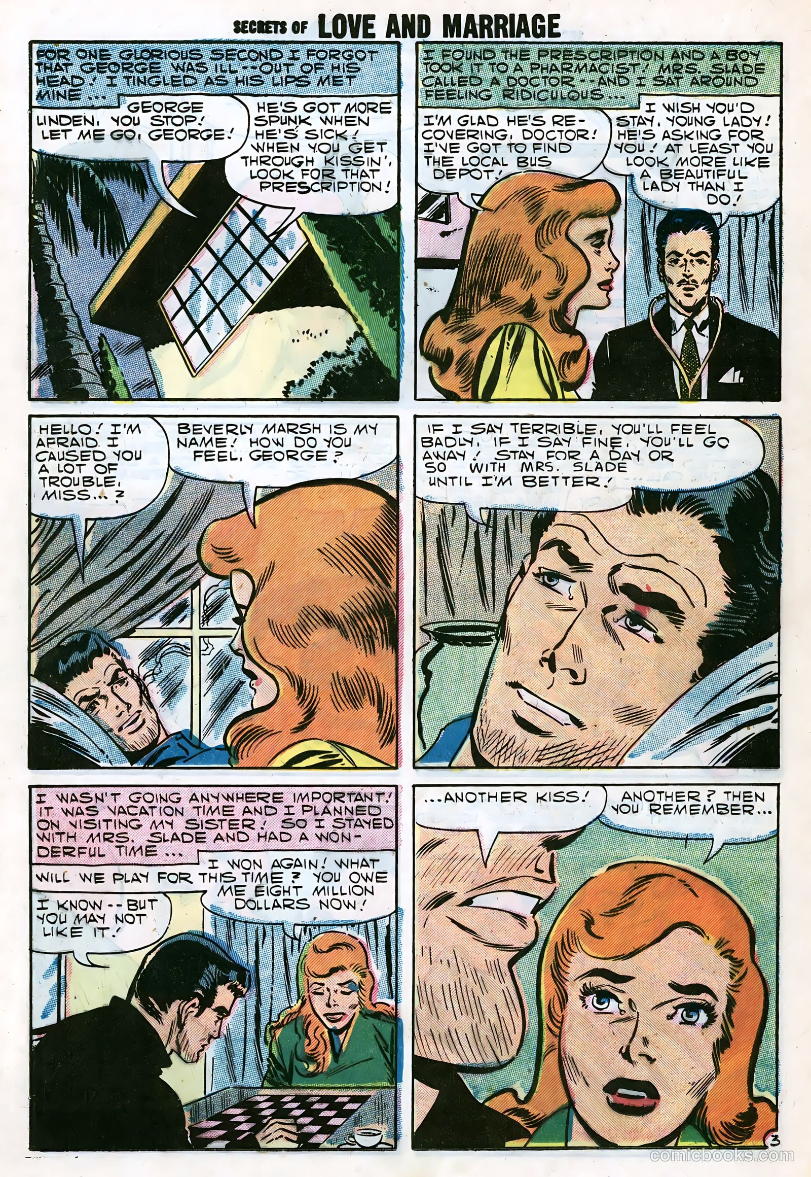 Secrets of Love and Marriage #7 (1958) — page 38 of 68