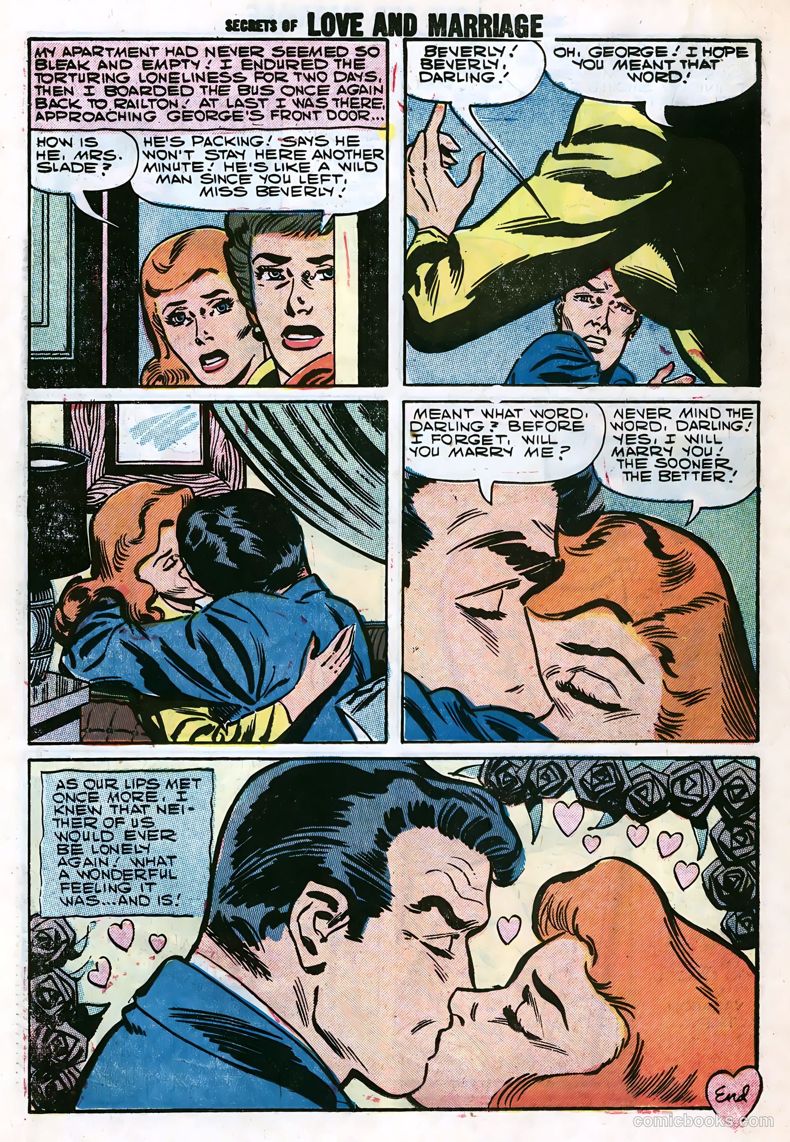 Secrets of Love and Marriage #7 (1958) — page 40 of 68