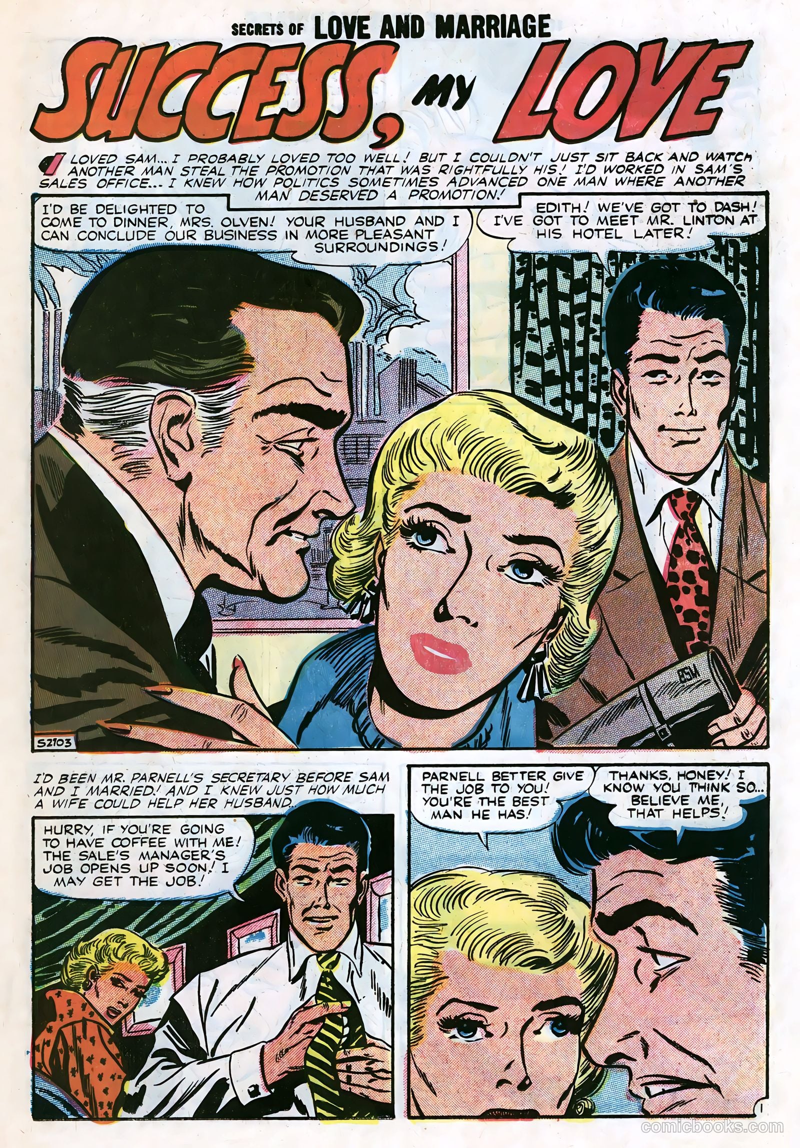 Secrets of Love and Marriage #7 (1958) — page 43 of 68