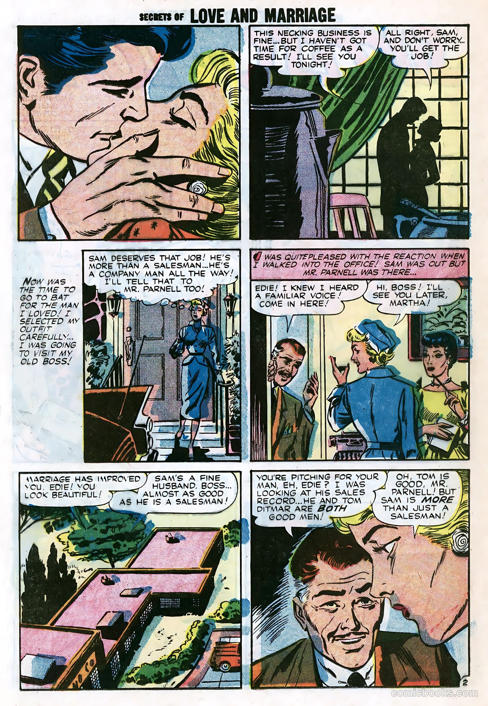 Secrets of Love and Marriage #7 (1958) — page 44 of 68