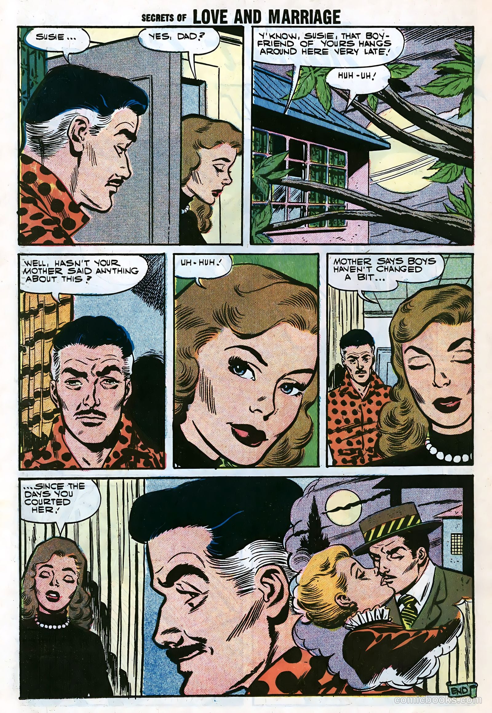 Secrets of Love and Marriage #7 (1958) — page 50 of 68