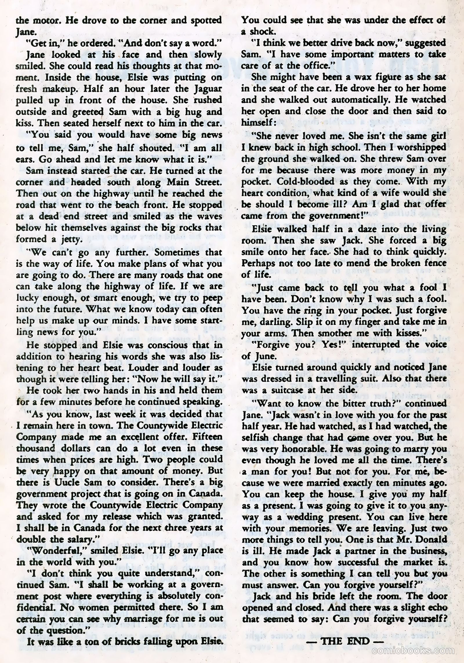 Secrets of Love and Marriage #7 (1958) — page 52 of 68