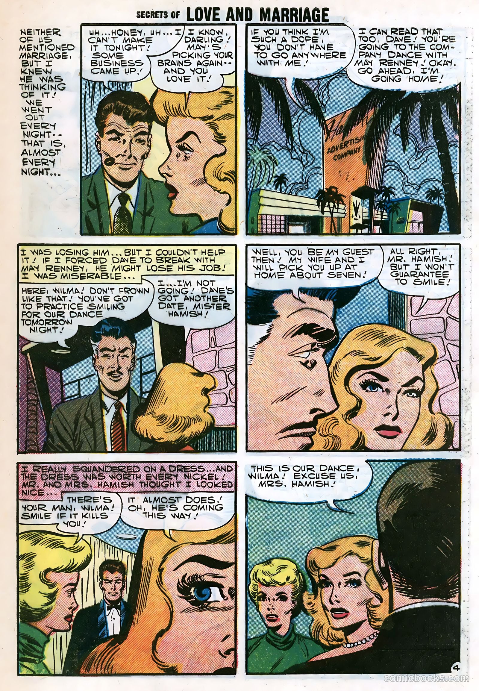 Secrets of Love and Marriage #7 (1958) — page 57 of 68
