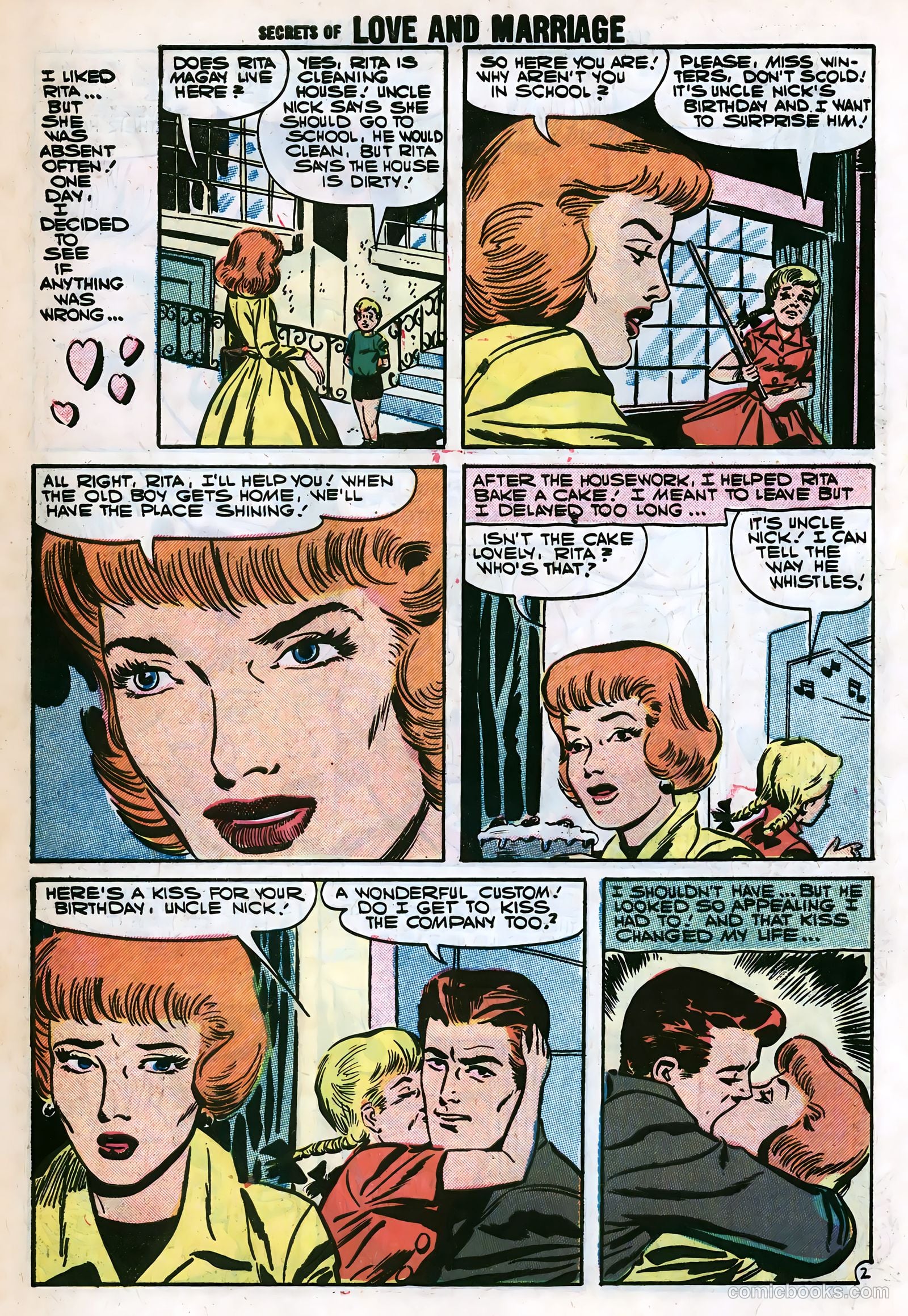 Secrets of Love and Marriage #7 (1958) — page 61 of 68