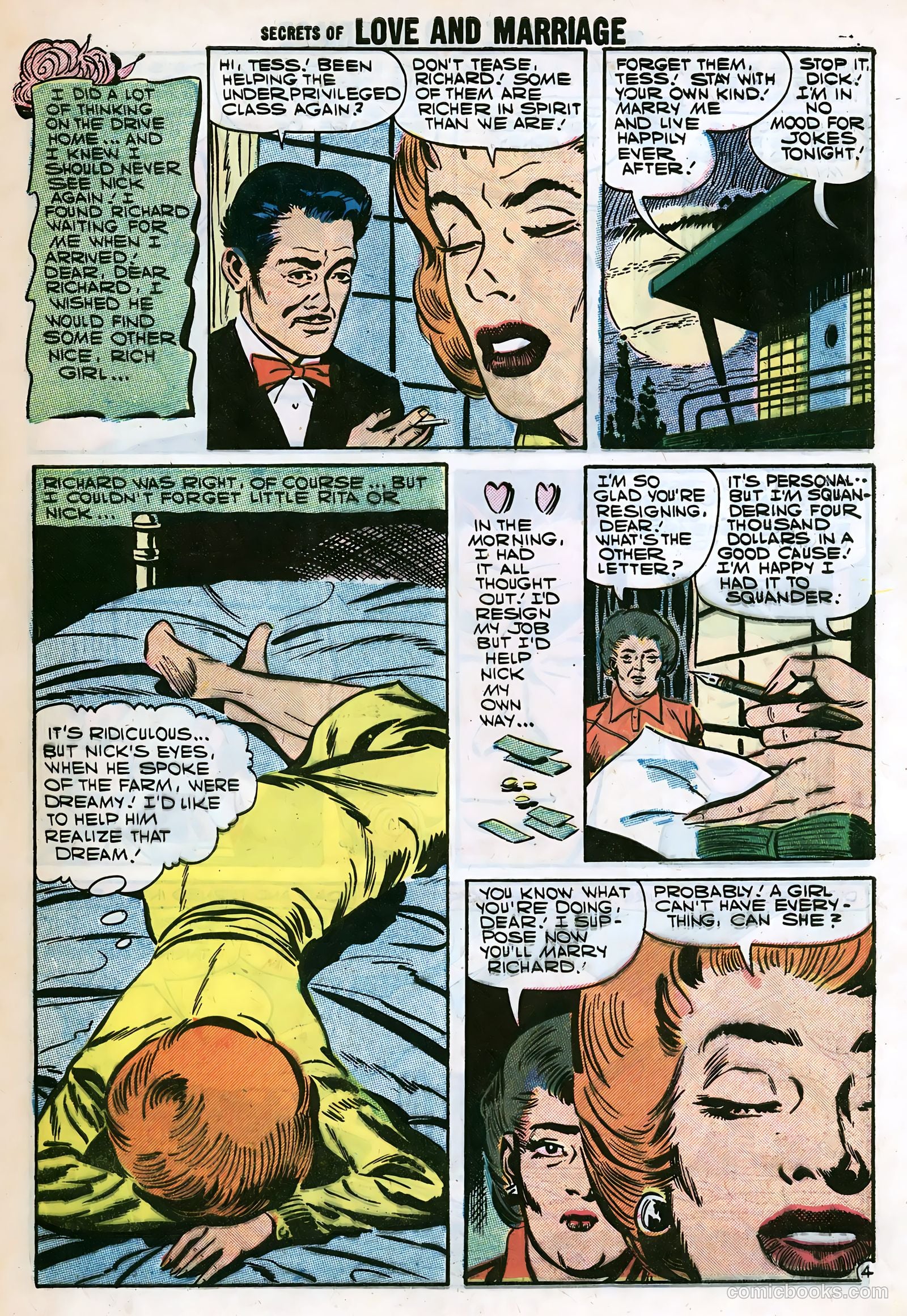 Secrets of Love and Marriage #7 (1958) — page 63 of 68