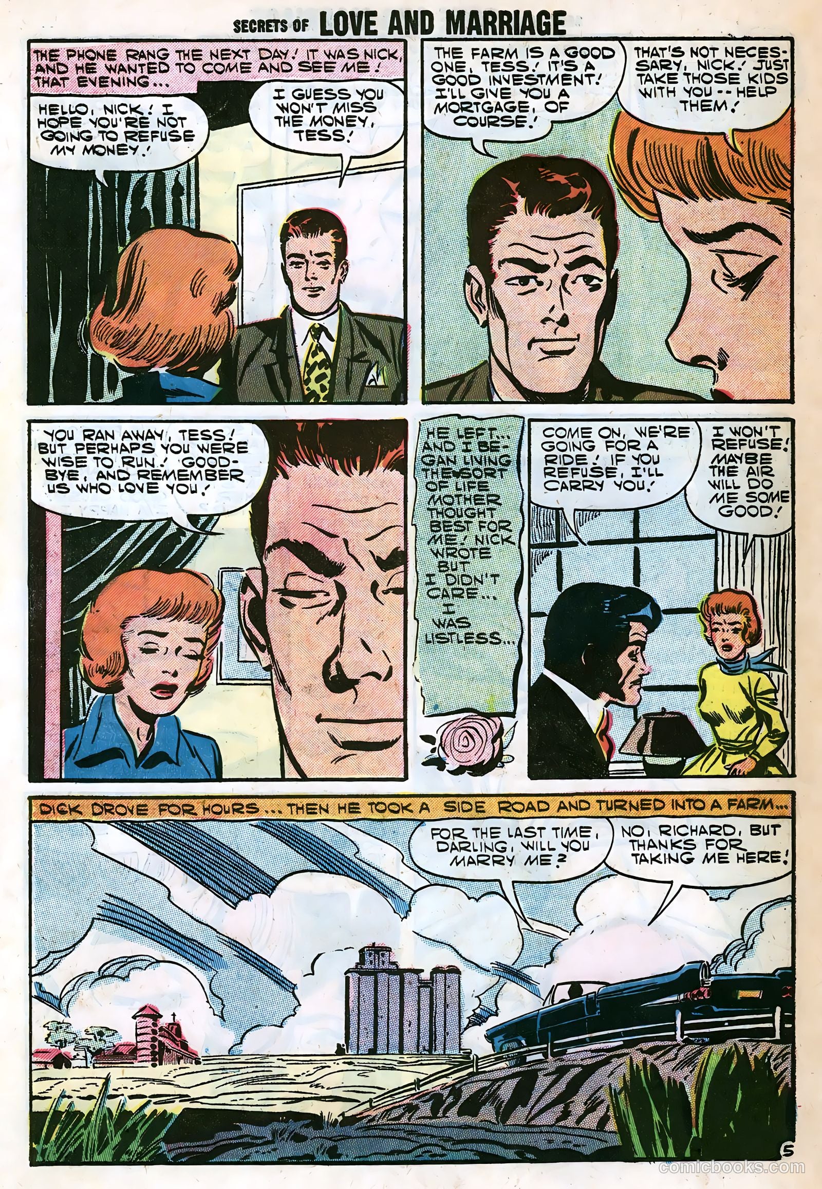 Secrets of Love and Marriage #7 (1958) — page 64 of 68