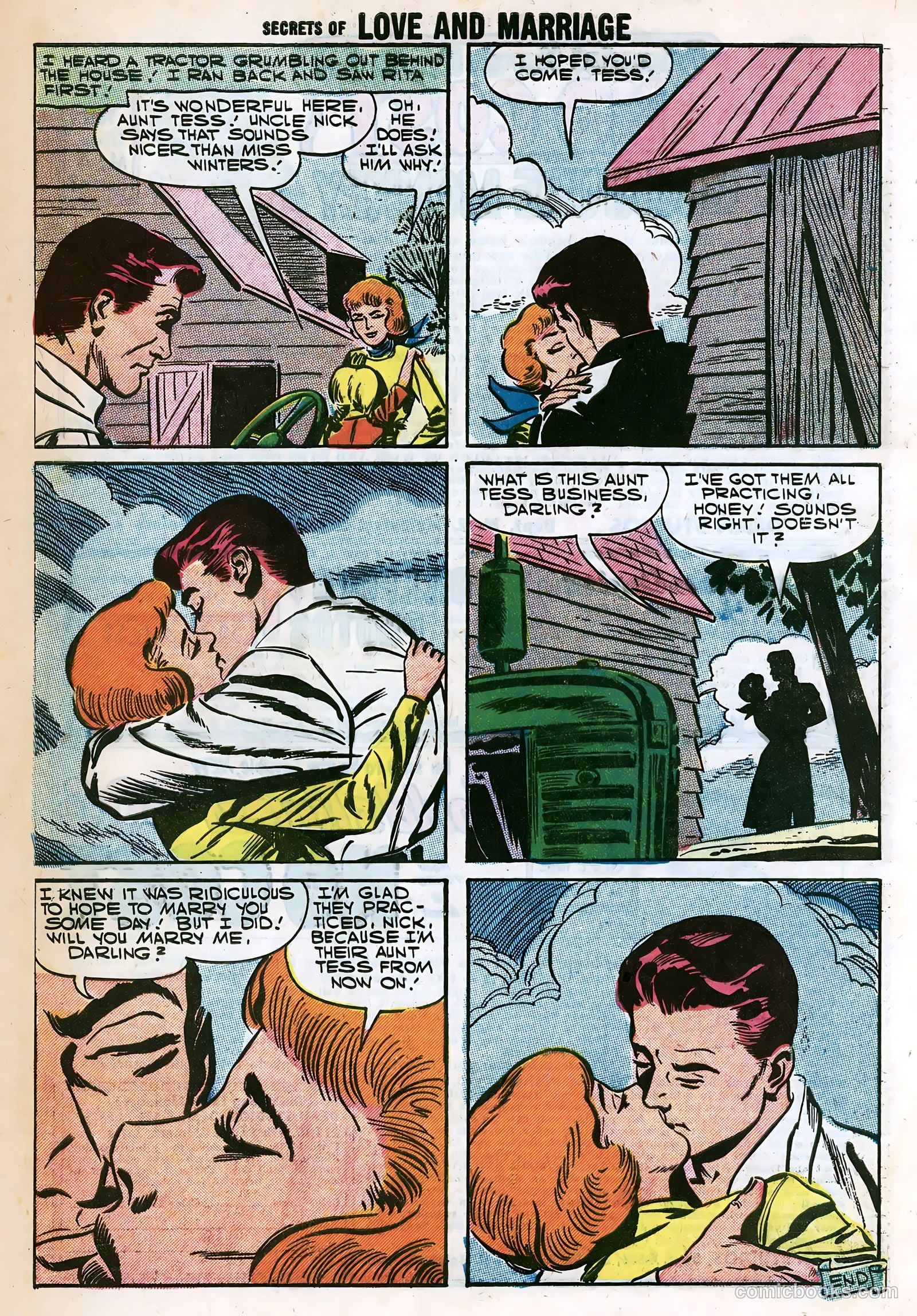Secrets of Love and Marriage #7 (1958) — page 65 of 68