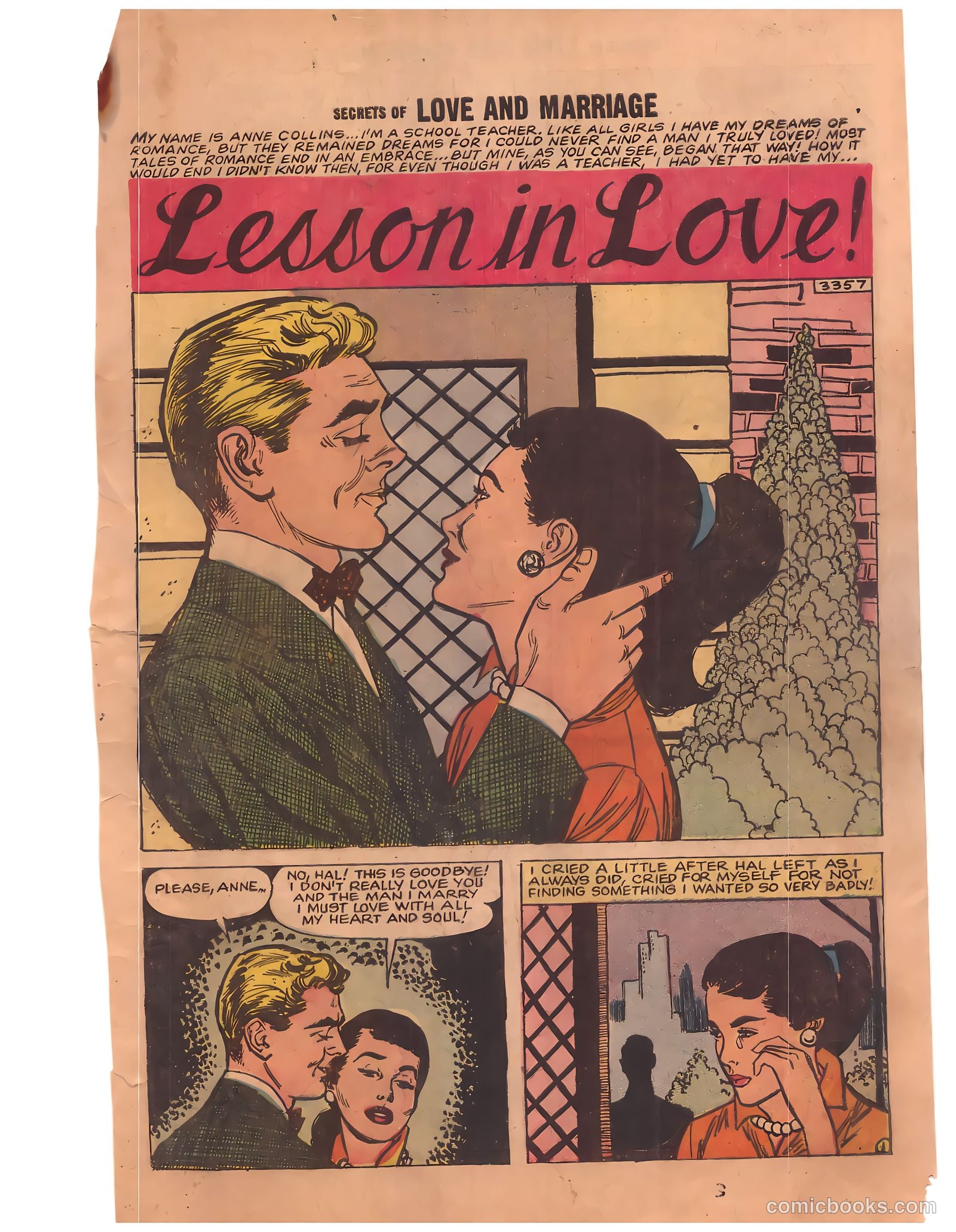 Secrets of Love and Marriage #8 (1958) — page 3 of 68