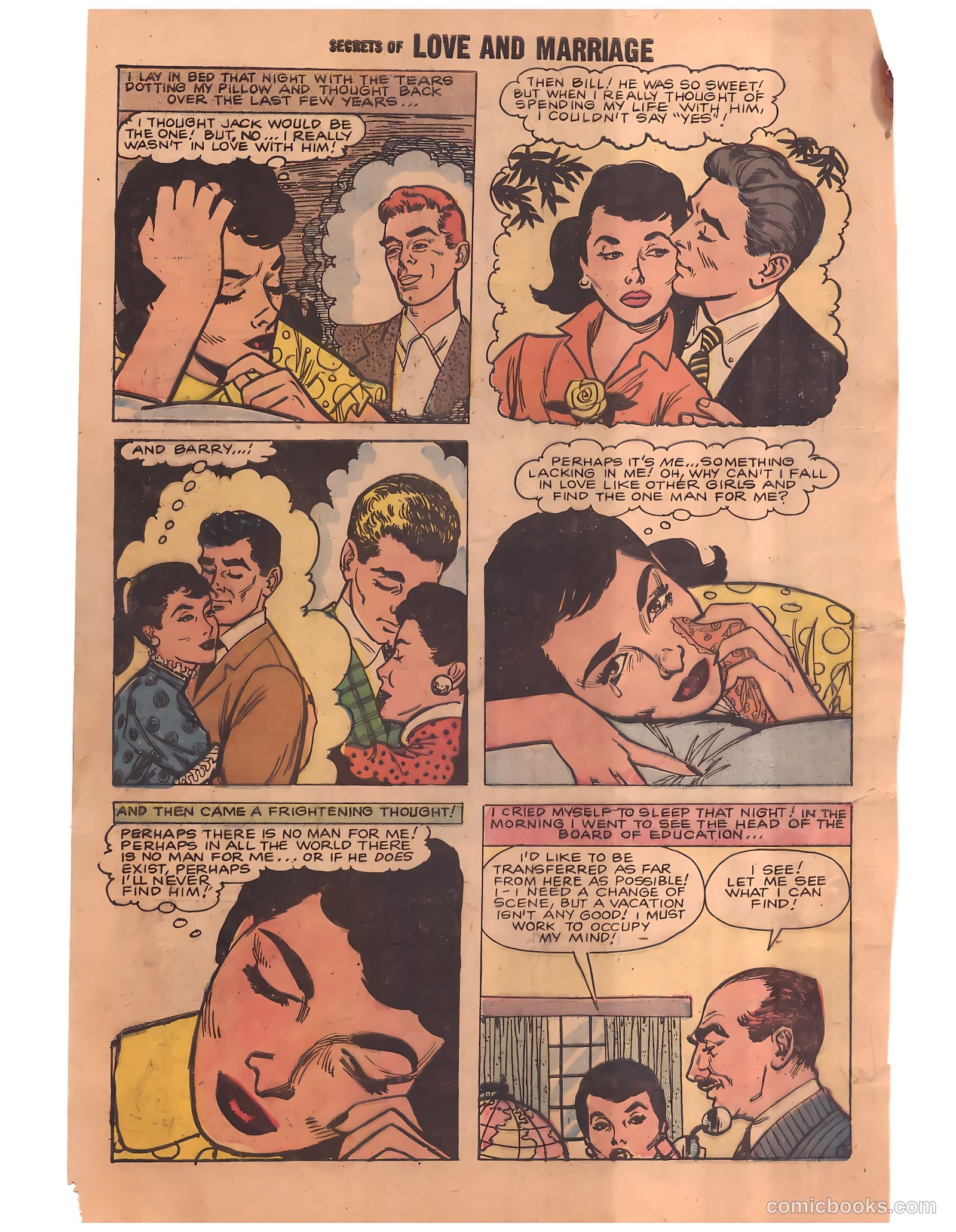 Secrets of Love and Marriage #8 (1958) — page 4 of 68