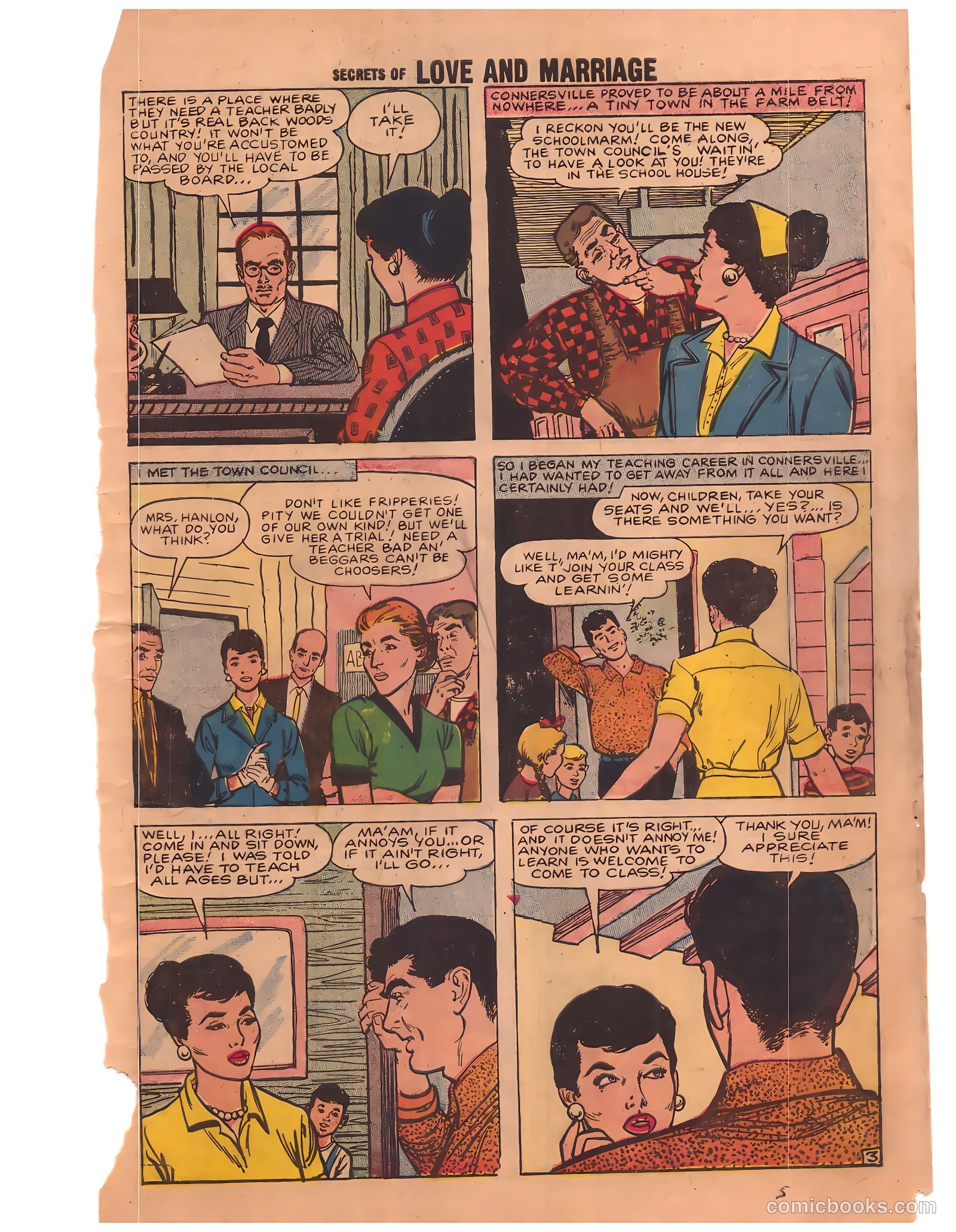 Secrets of Love and Marriage #8 (1958) — page 5 of 68