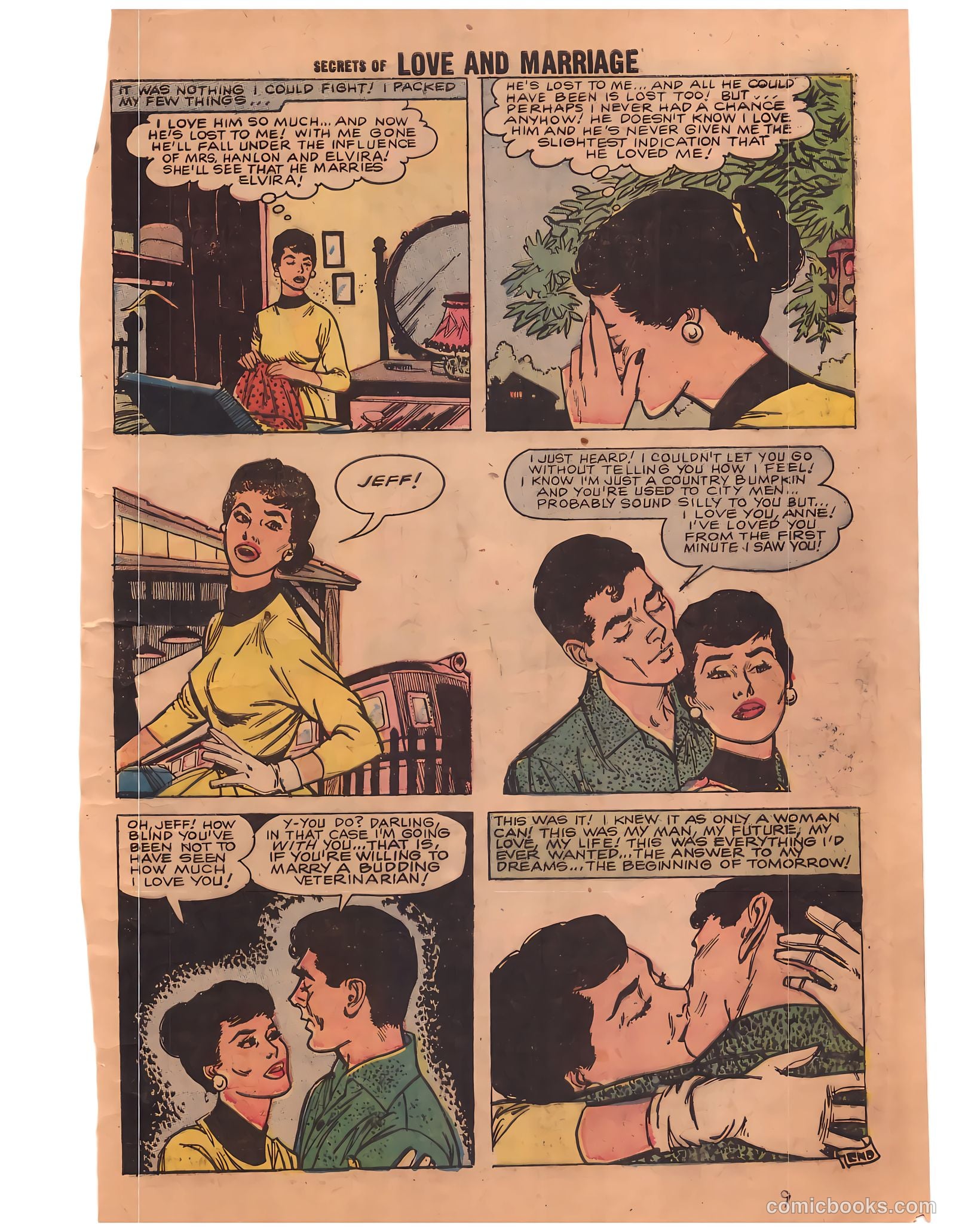 Secrets of Love and Marriage #8 (1958) — page 9 of 68