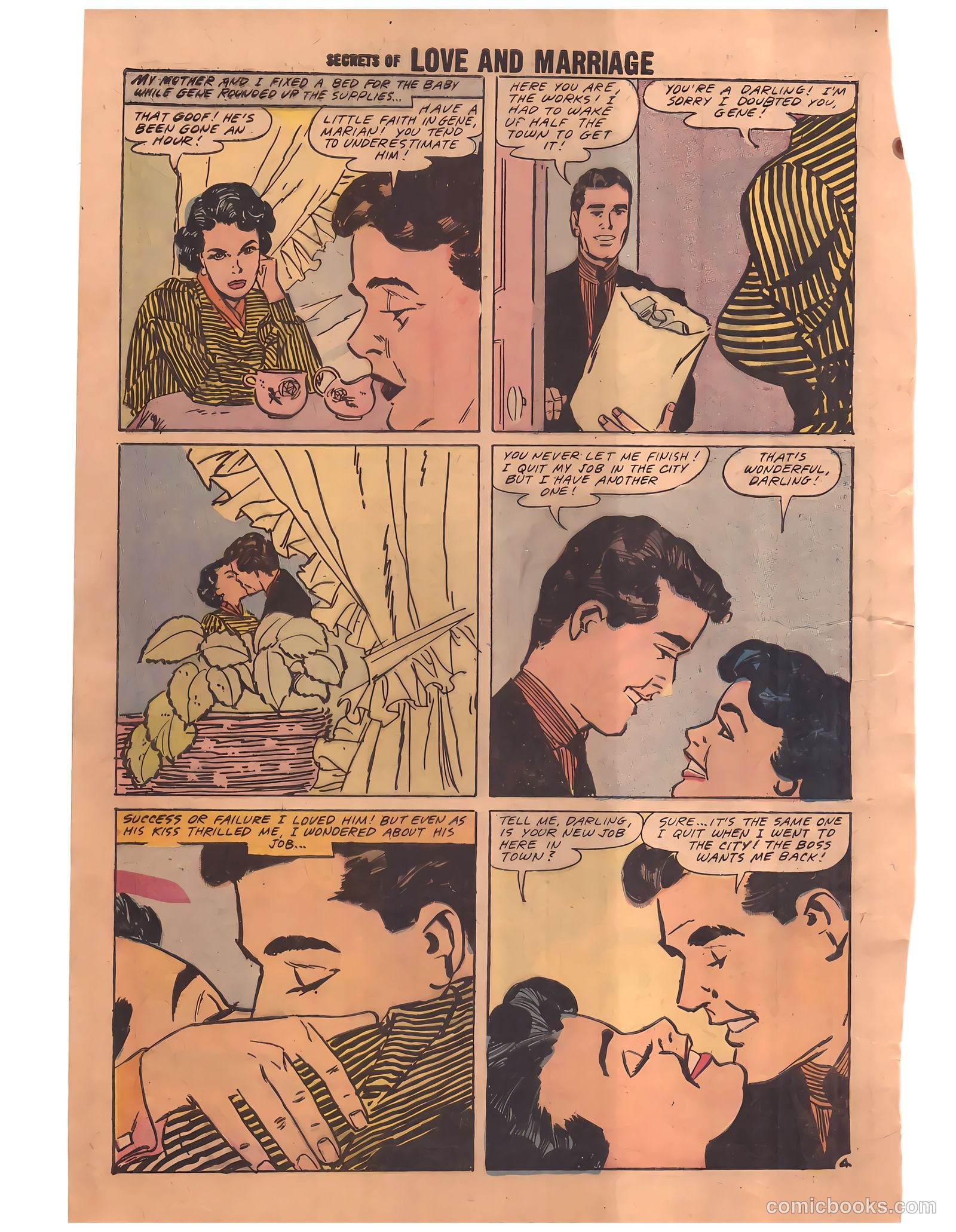 Secrets of Love and Marriage #8 (1958) — page 14 of 68