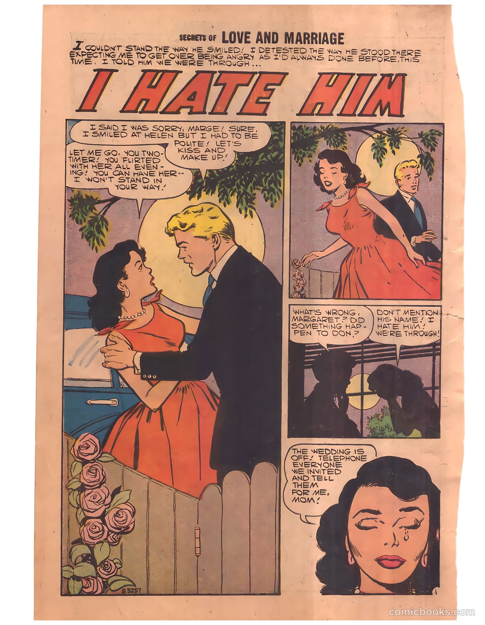 Secrets of Love and Marriage #8 (1958) — page 16 of 68