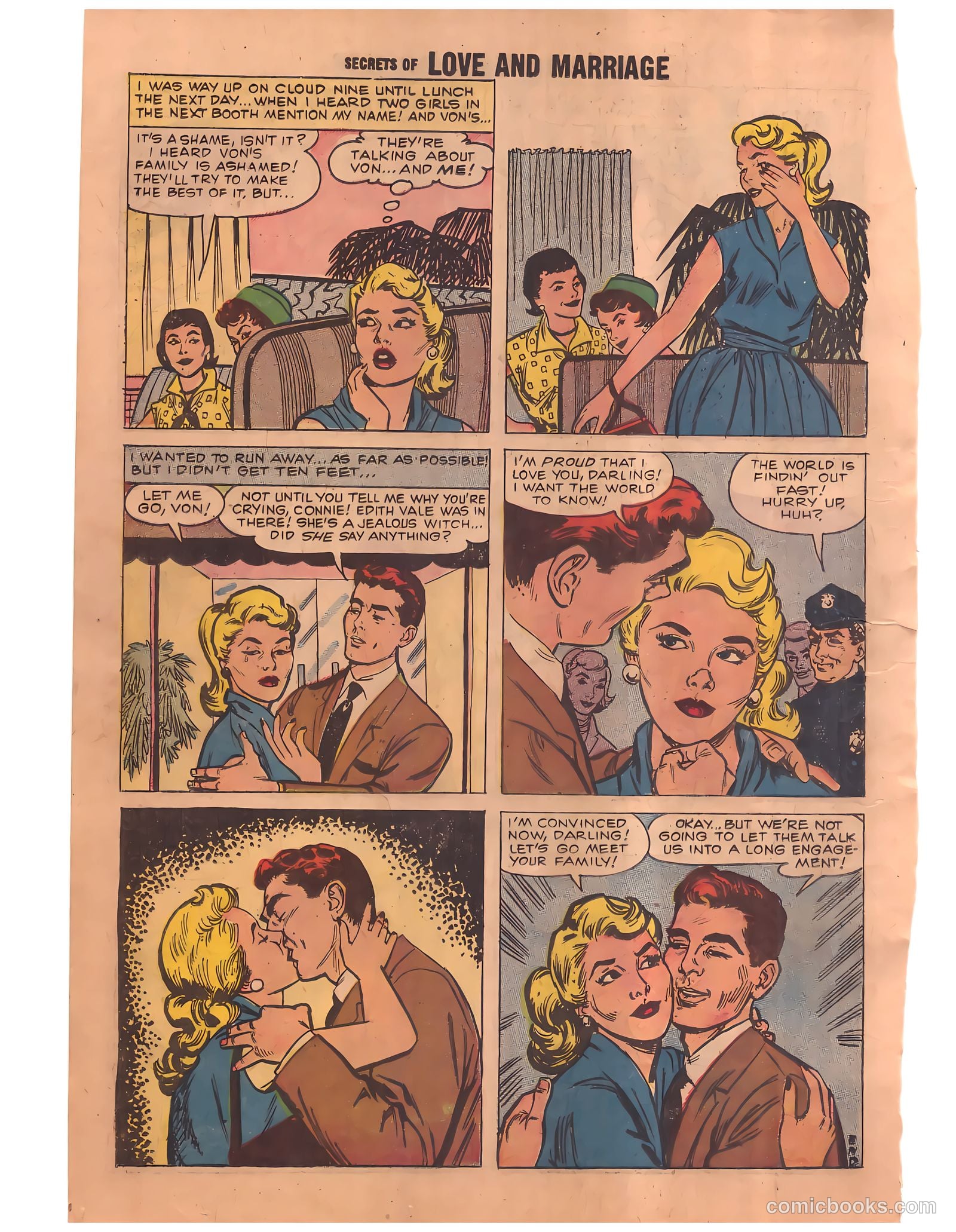 Secrets of Love and Marriage #8 (1958) — page 24 of 68