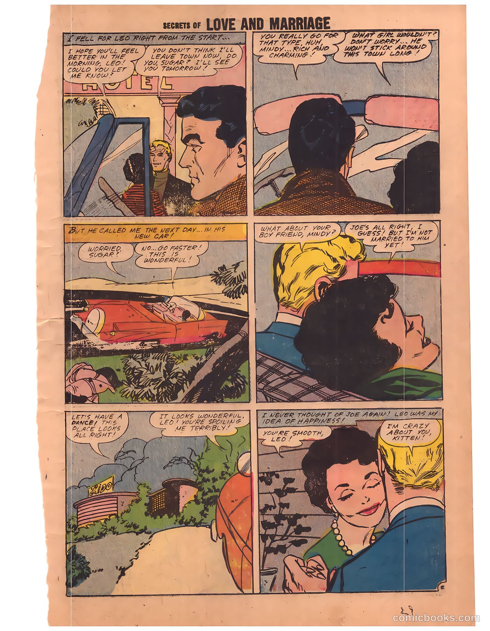 Secrets of Love and Marriage #8 (1958) — page 29 of 68