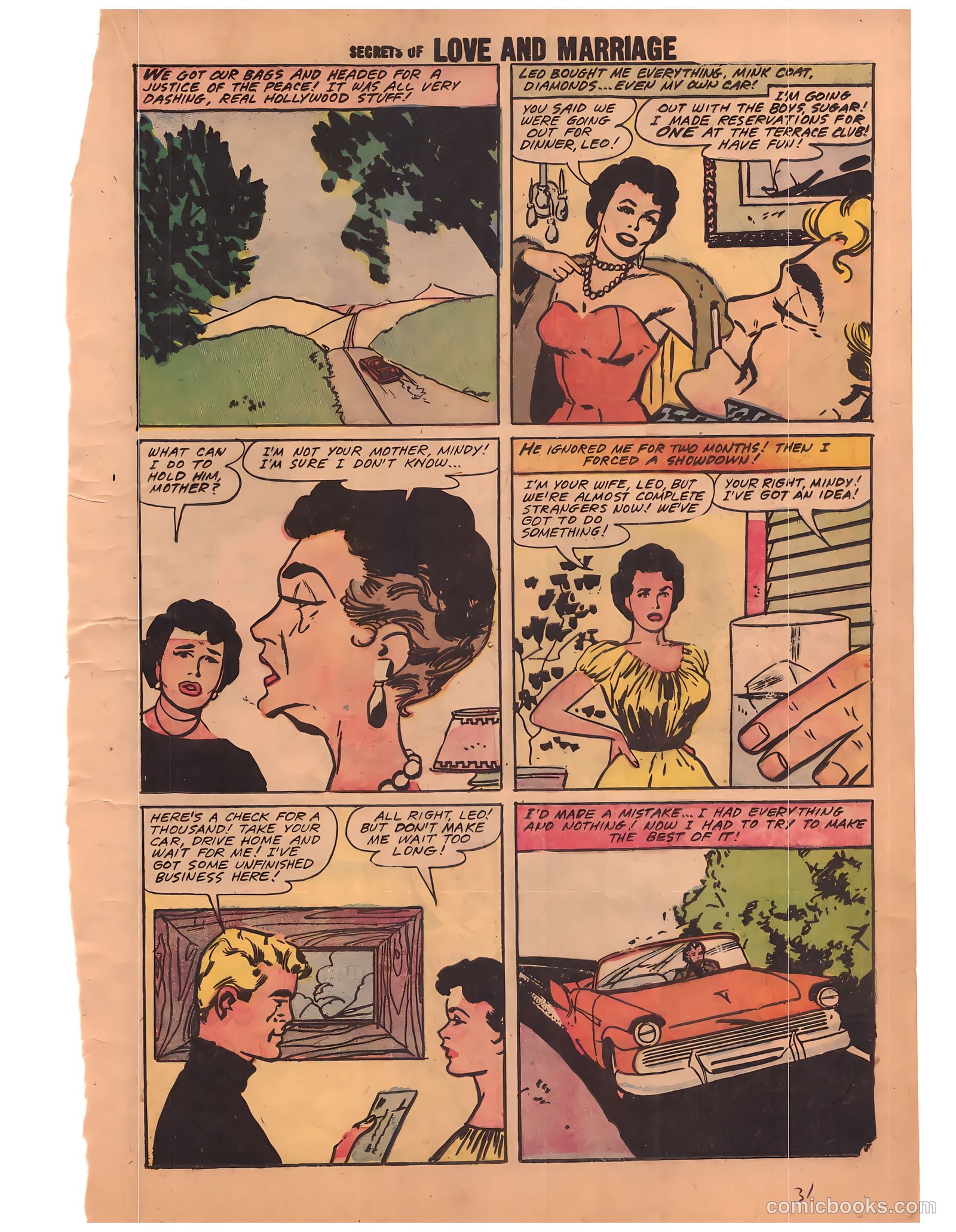 Secrets of Love and Marriage #8 (1958) — page 31 of 68