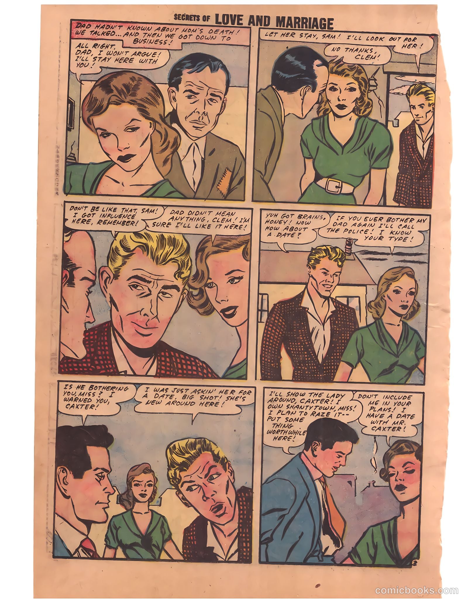 Secrets of Love and Marriage #8 (1958) — page 38 of 68