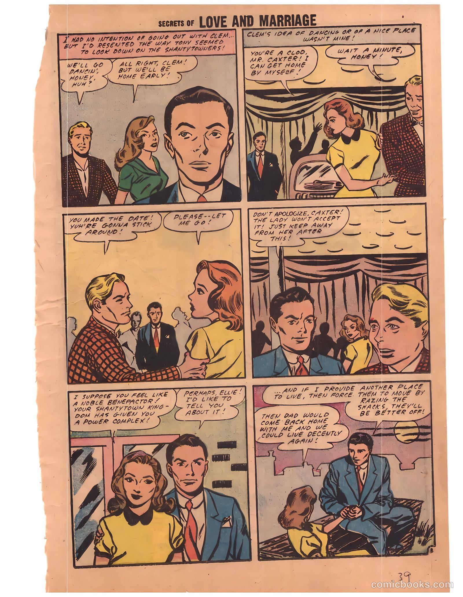 Secrets of Love and Marriage #8 (1958) — page 39 of 68