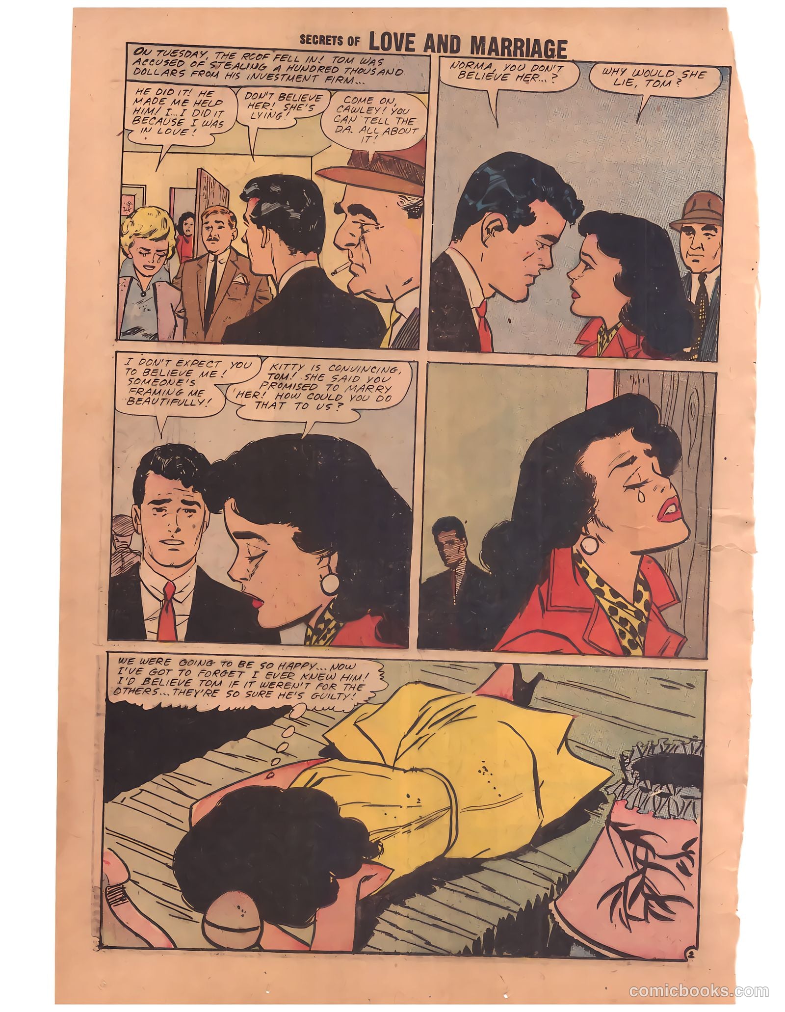 Secrets of Love and Marriage #8 (1958) — page 44 of 68