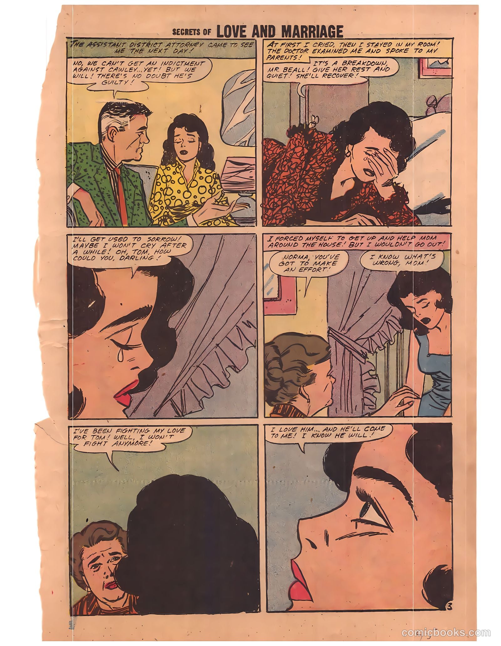 Secrets of Love and Marriage #8 (1958) — page 45 of 68