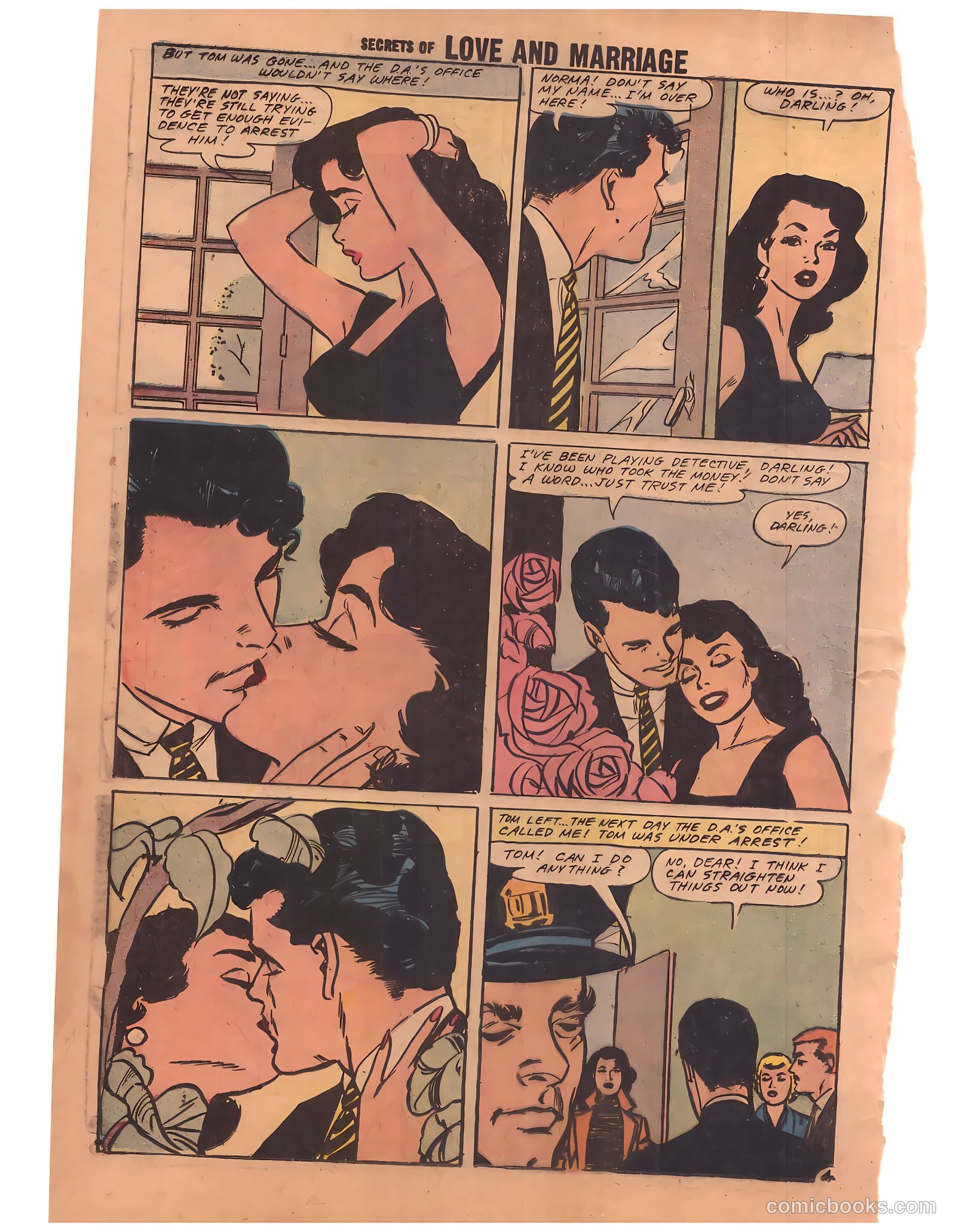 Secrets of Love and Marriage #8 (1958) — page 46 of 68