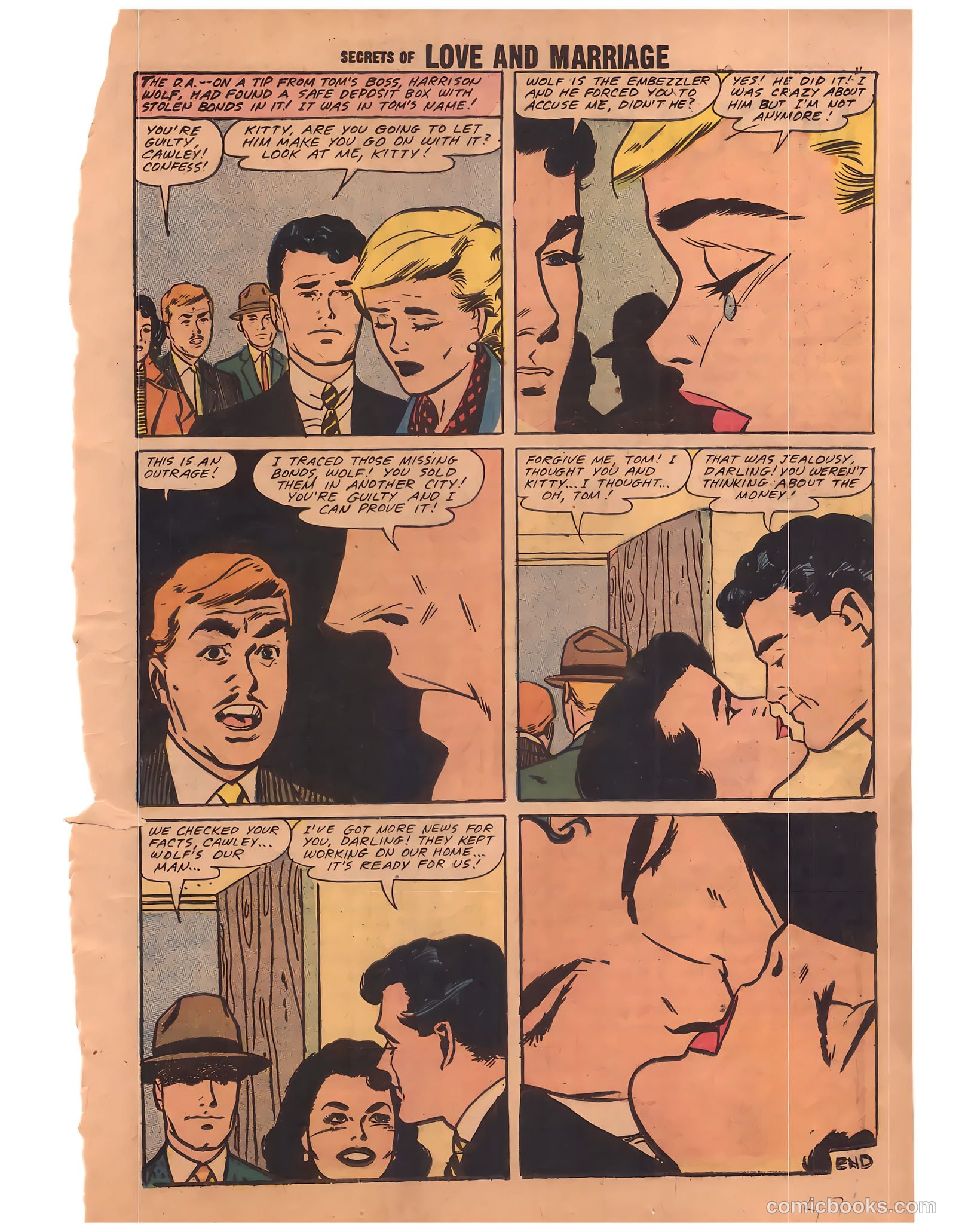 Secrets of Love and Marriage #8 (1958) — page 47 of 68