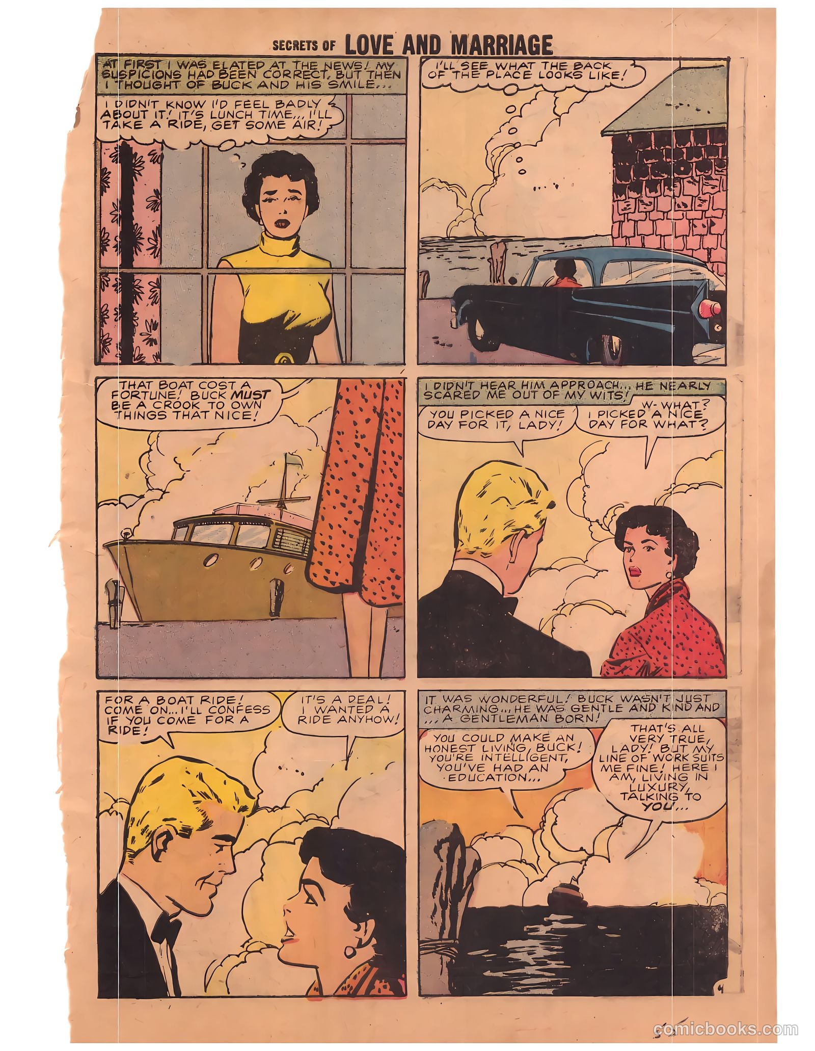 Secrets of Love and Marriage #8 (1958) — page 55 of 68
