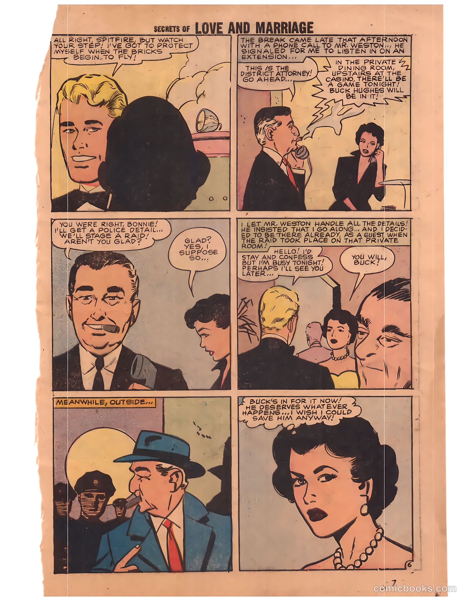 Secrets of Love and Marriage #8 (1958) — page 57 of 68