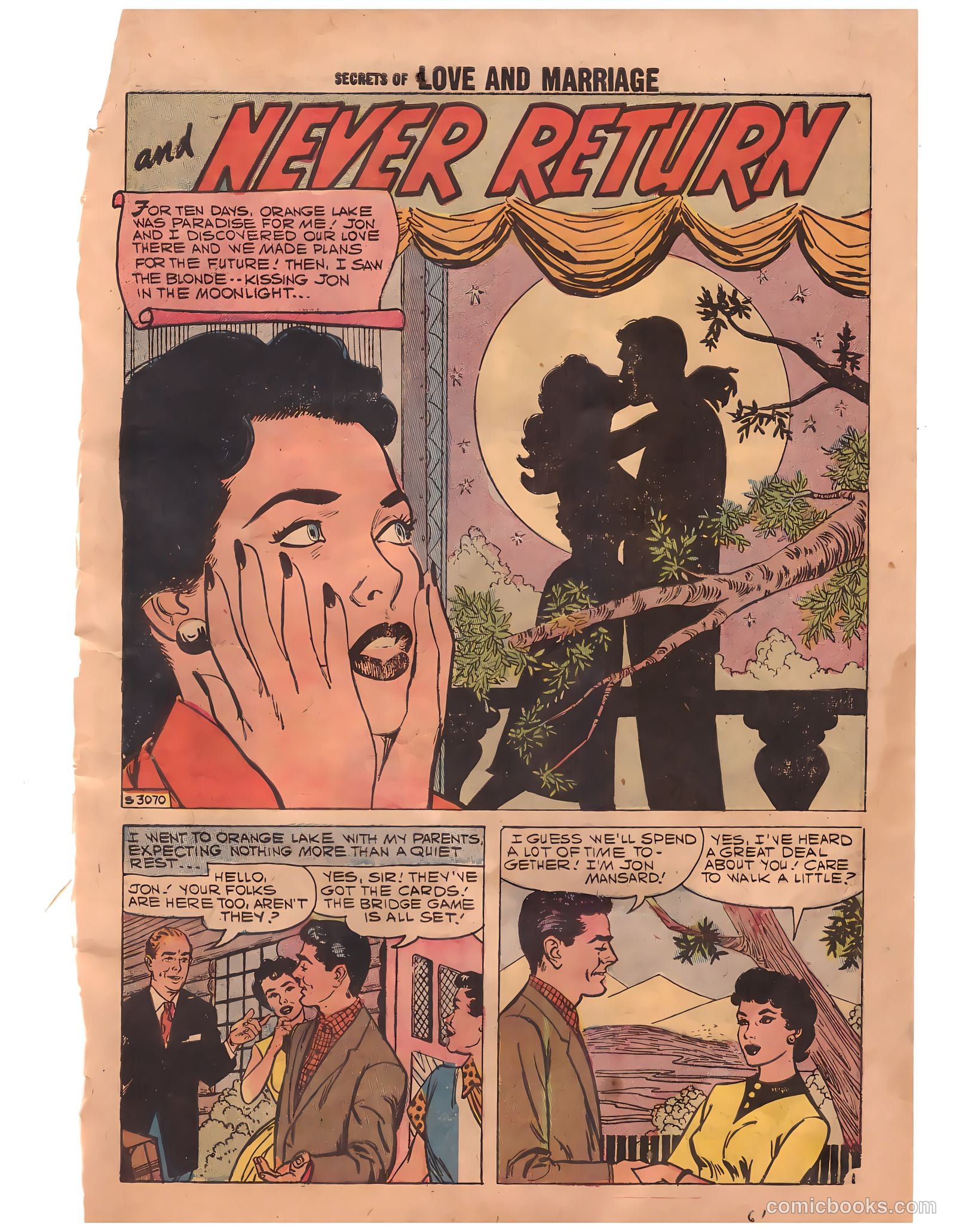 Secrets of Love and Marriage #8 (1958) — page 61 of 68