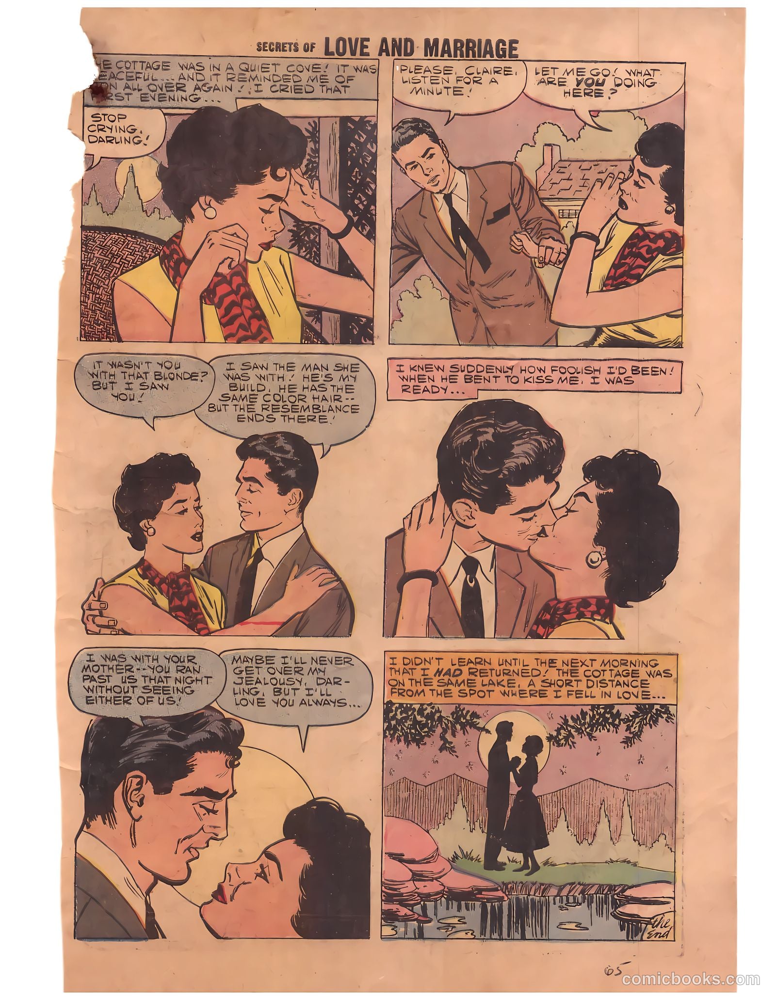 Secrets of Love and Marriage #8 (1958) — page 65 of 68