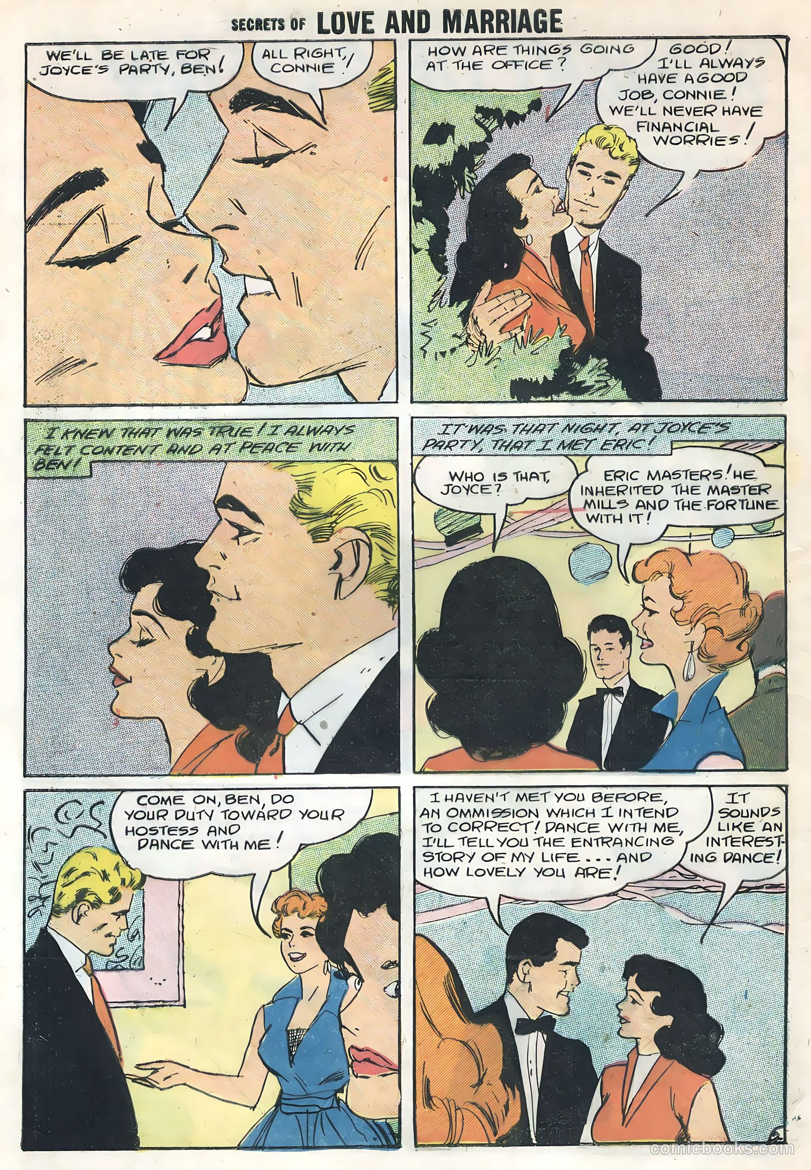 Secrets of Love and Marriage #9 (1958) — page 4 of 36