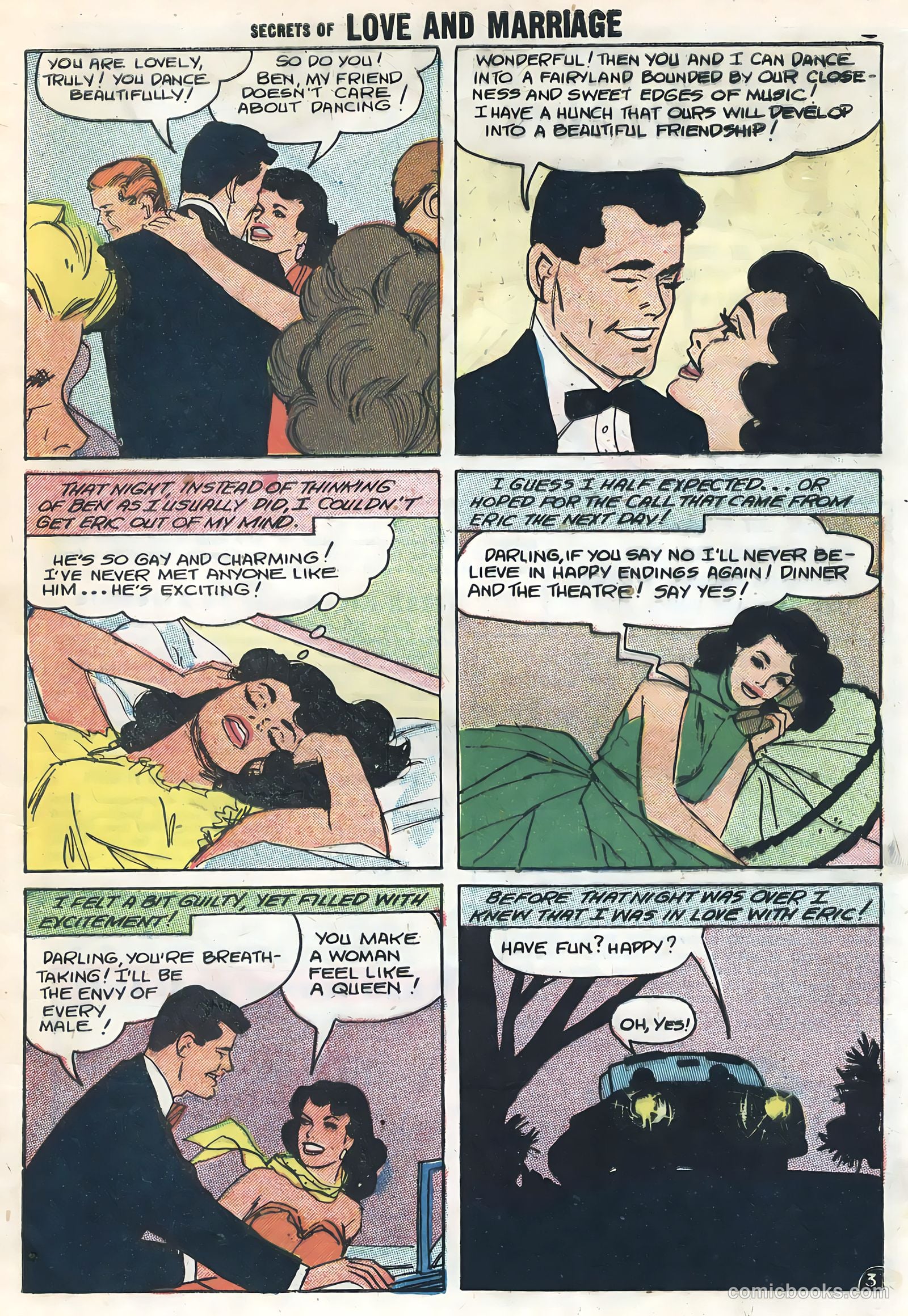 Secrets of Love and Marriage #9 (1958) — page 5 of 36