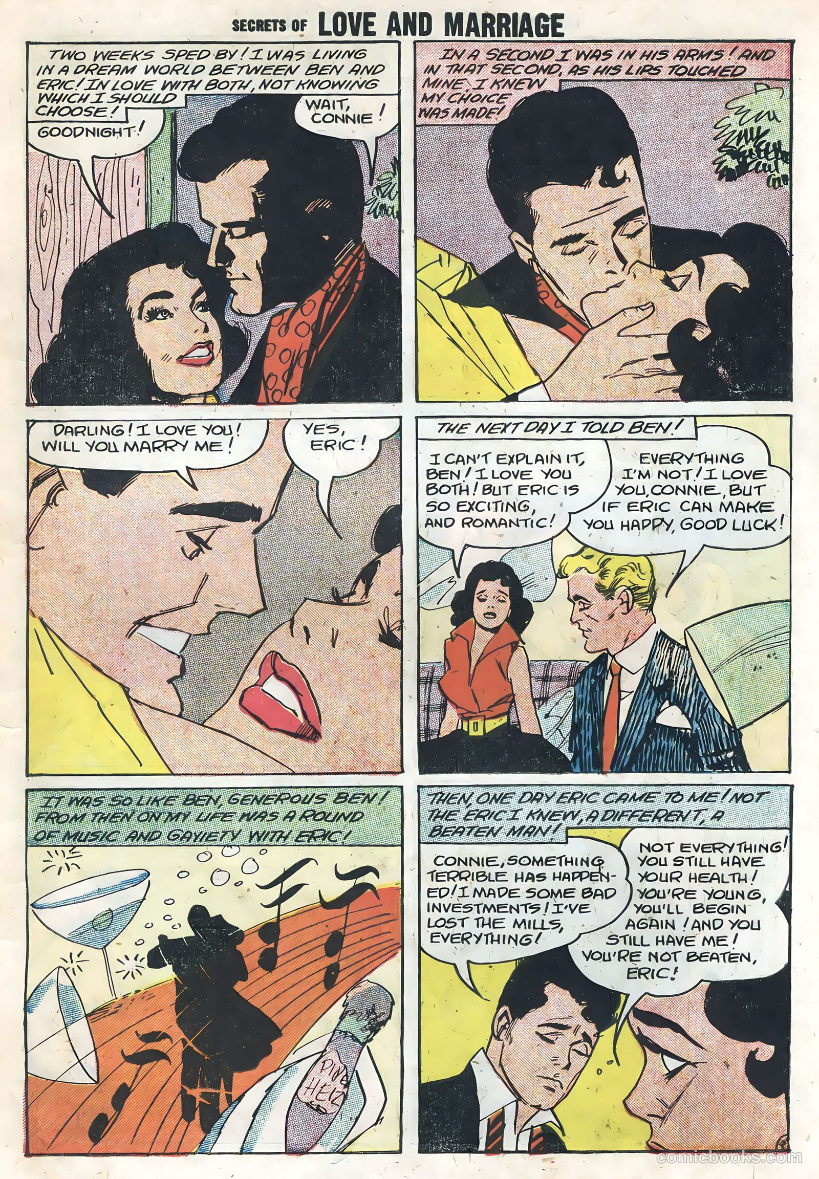 Secrets of Love and Marriage #9 (1958) — page 7 of 36