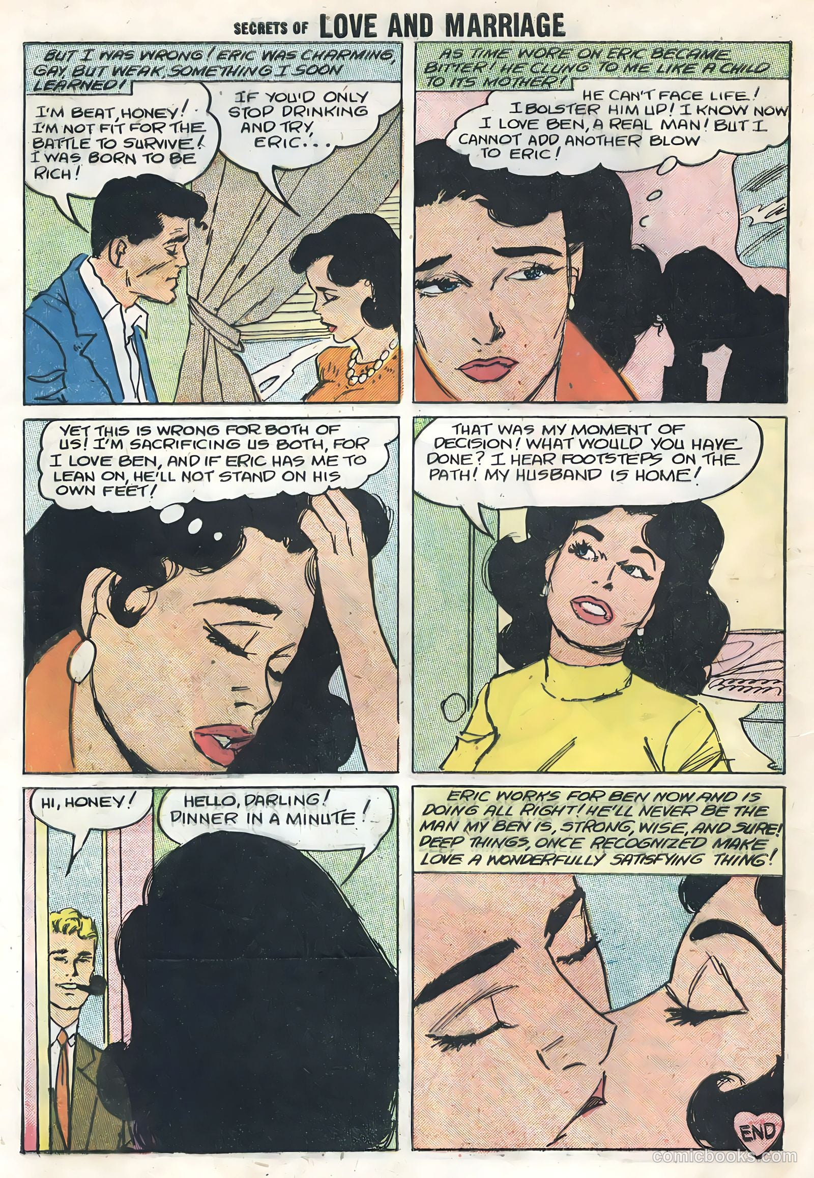 Secrets of Love and Marriage #9 (1958) — page 8 of 36
